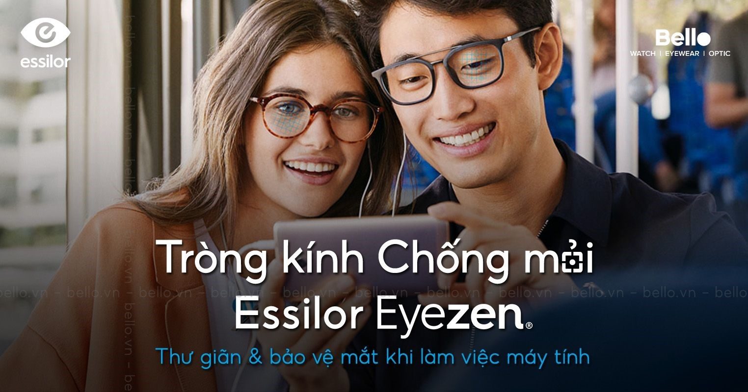 ròng kính EyeZen giúp bảo vệ mắt toàn diện trước các tác nhân gây hại