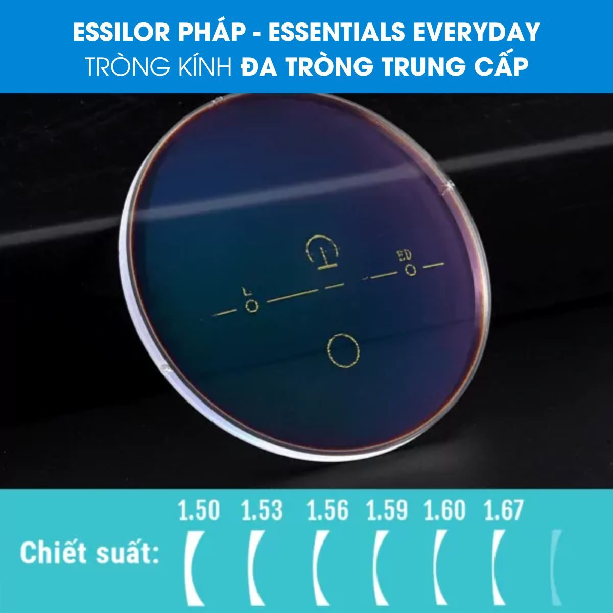 Kính đa tròng Essilor Essentials