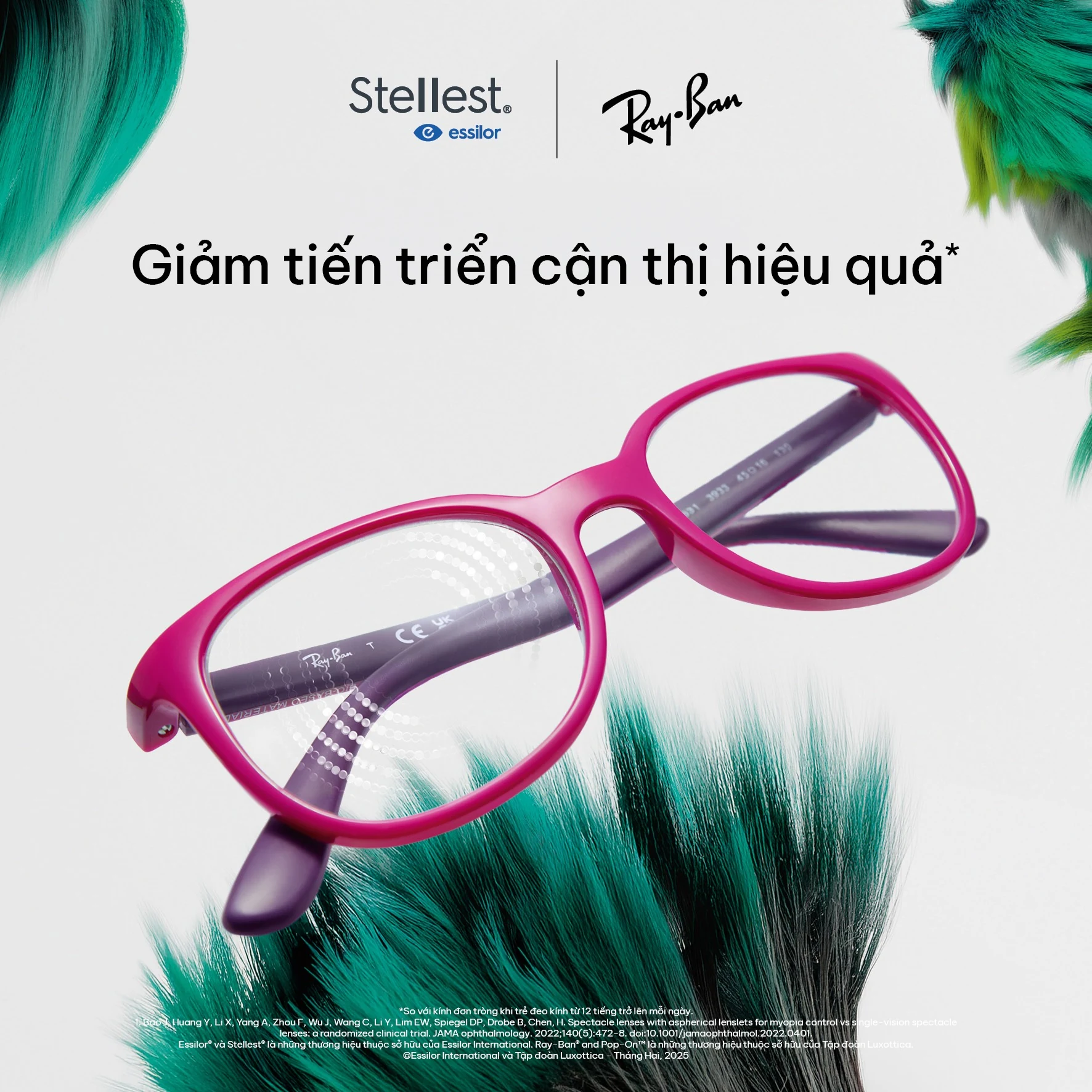 Duy trì thời gian đeo kính theo hướng dẫn