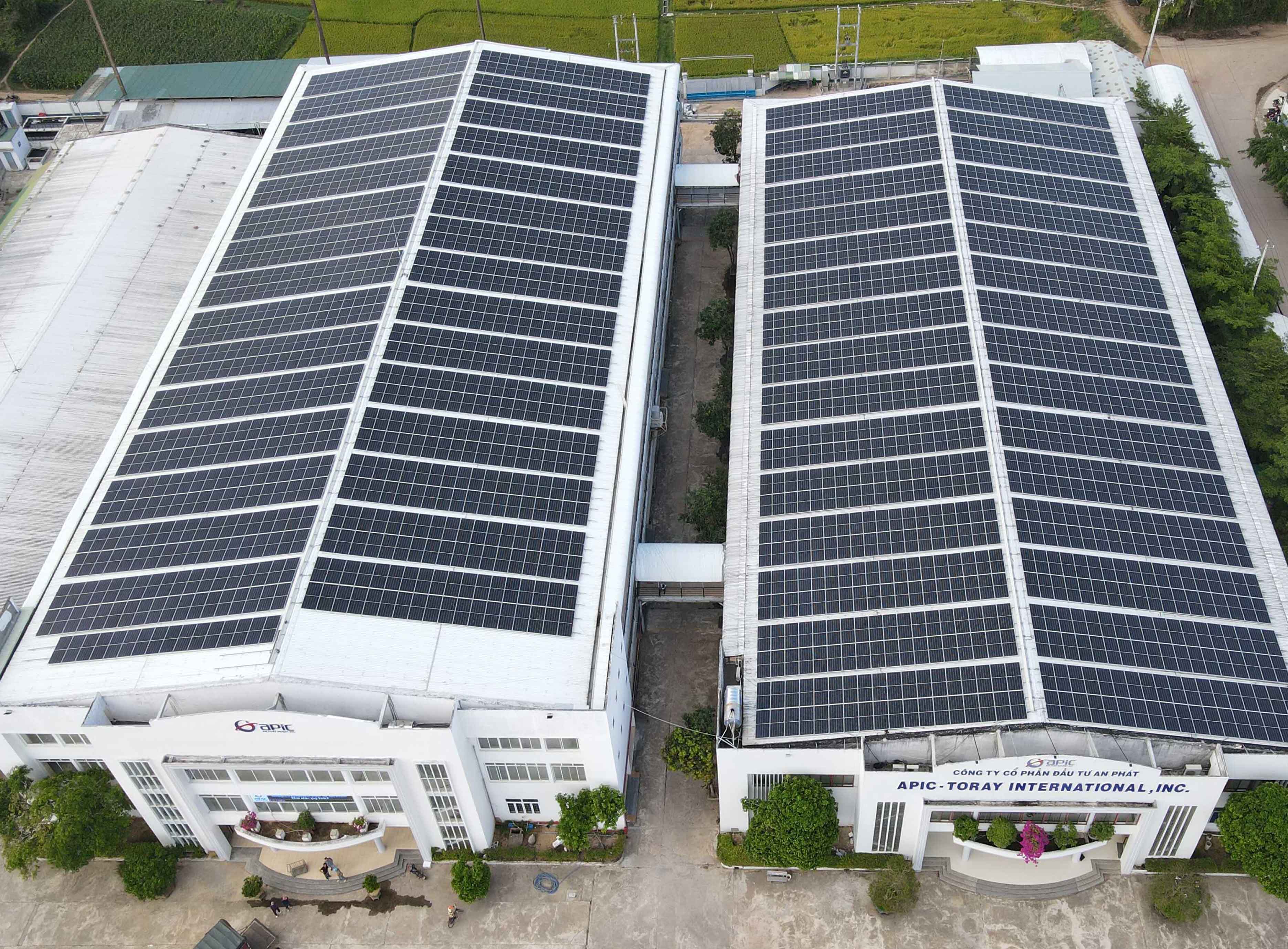 Dự án Điện Năng Lượng Mặt Trời áp mái 1MWP - An Phát