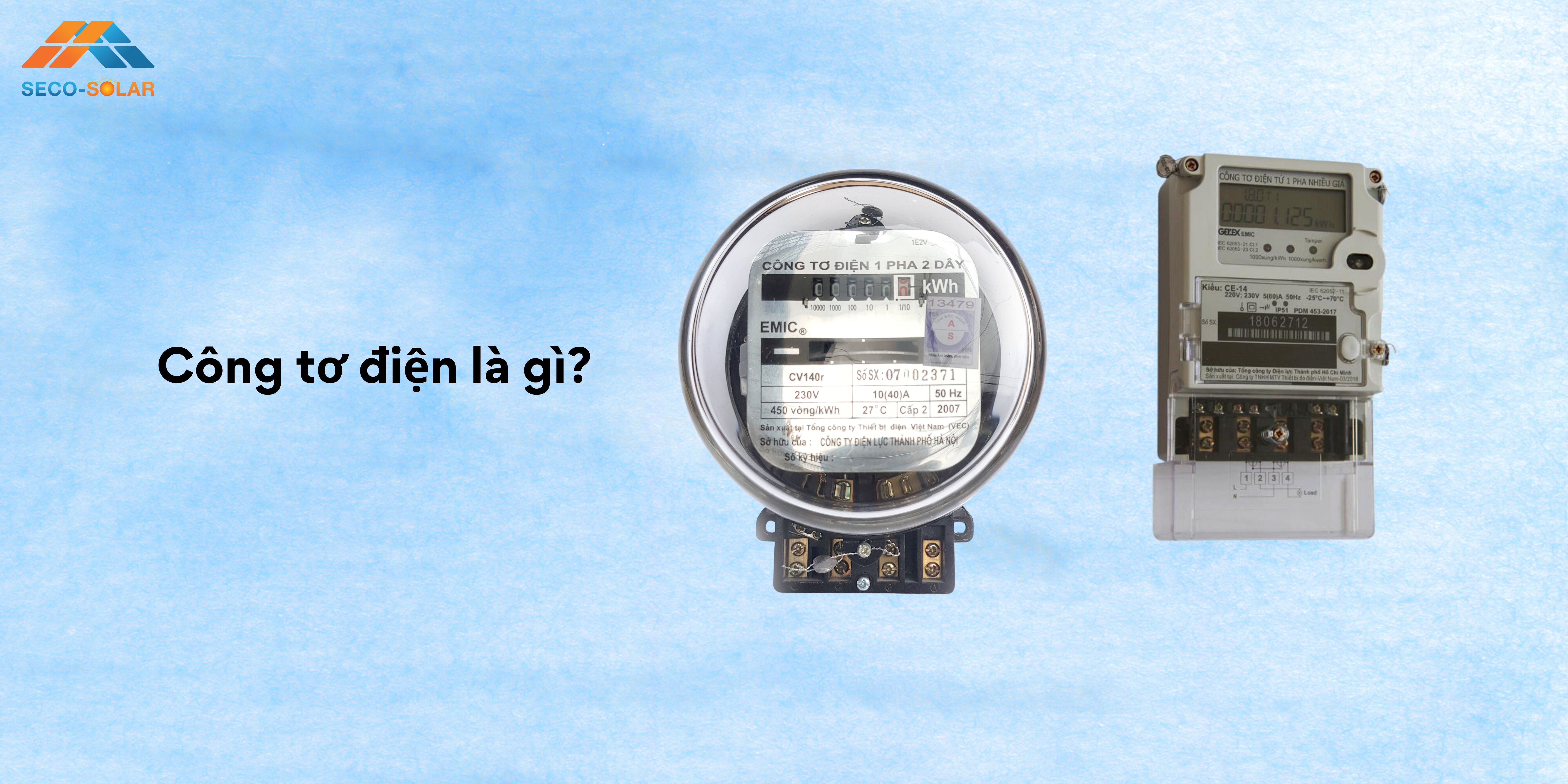 Công tơ điện là gì?