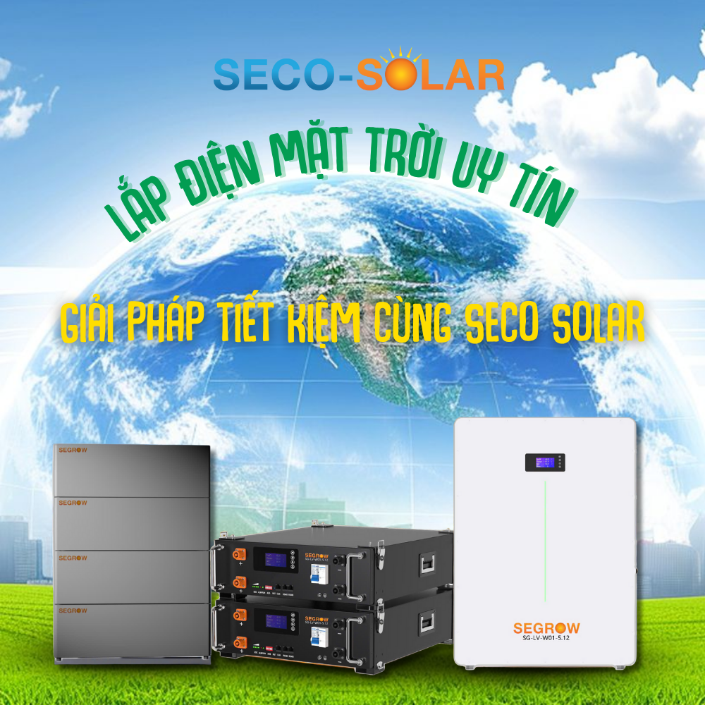 Lắp điện mặt trời uy tín – Giải pháp tiết kiệm cùng Seco Solar