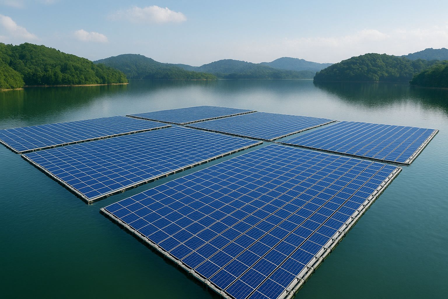 Bộ Công Thương Ưu Tiên Các Dự Án Điện Mặt Trời Mặt Hồ Trong Quy Hoạch Điện