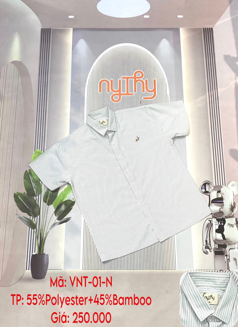 ÁO VẠT NGANG TAY NGẮN