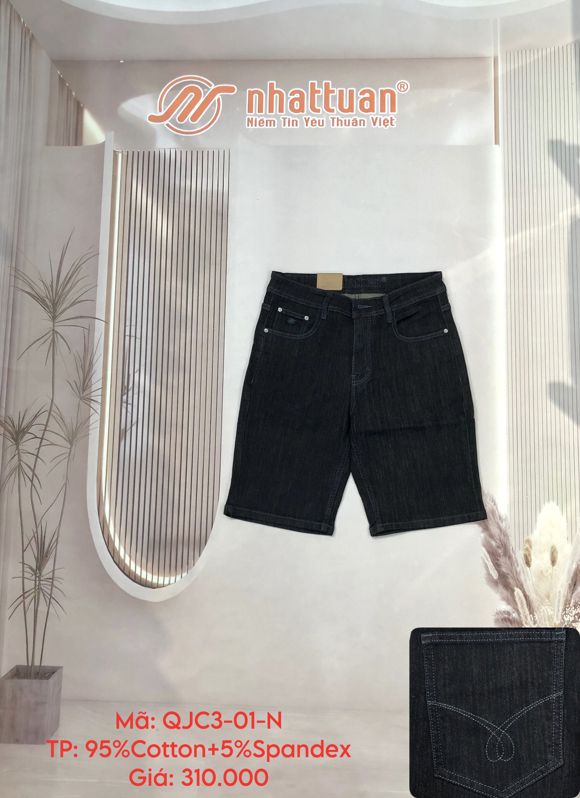 QUẦN SHORT JEAN NAM