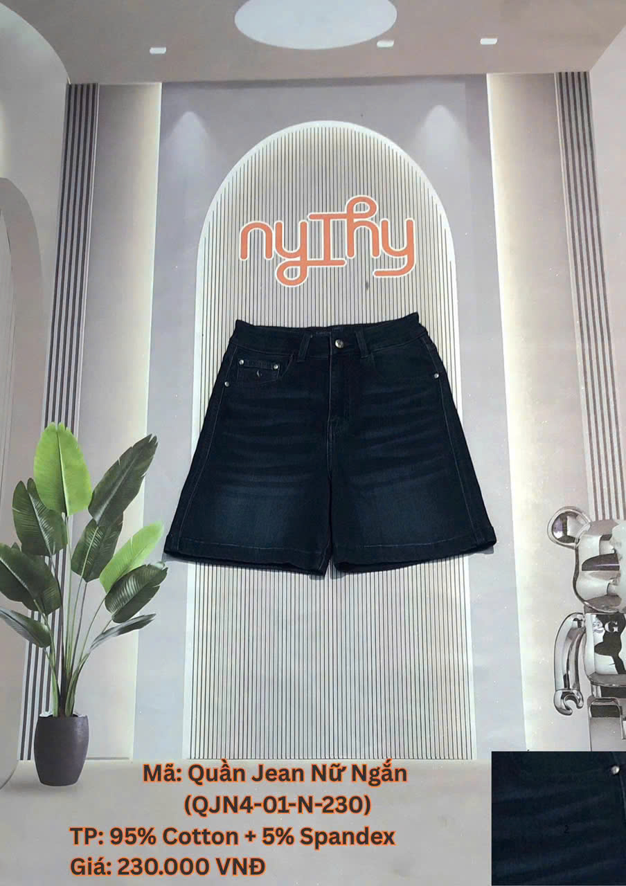 QUẦN JEAN NỮ NGẮN