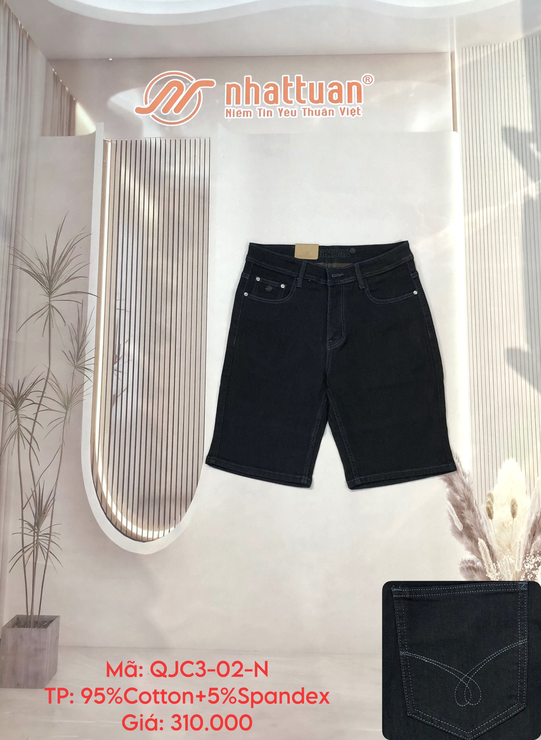 QUẦN SHORT JEAN NAM