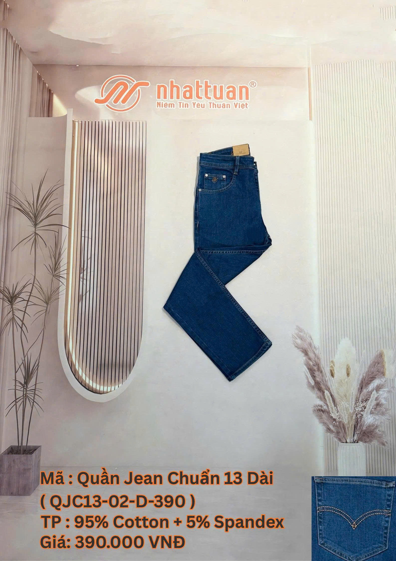 QUẦN JEAN CHUẨN DÀI