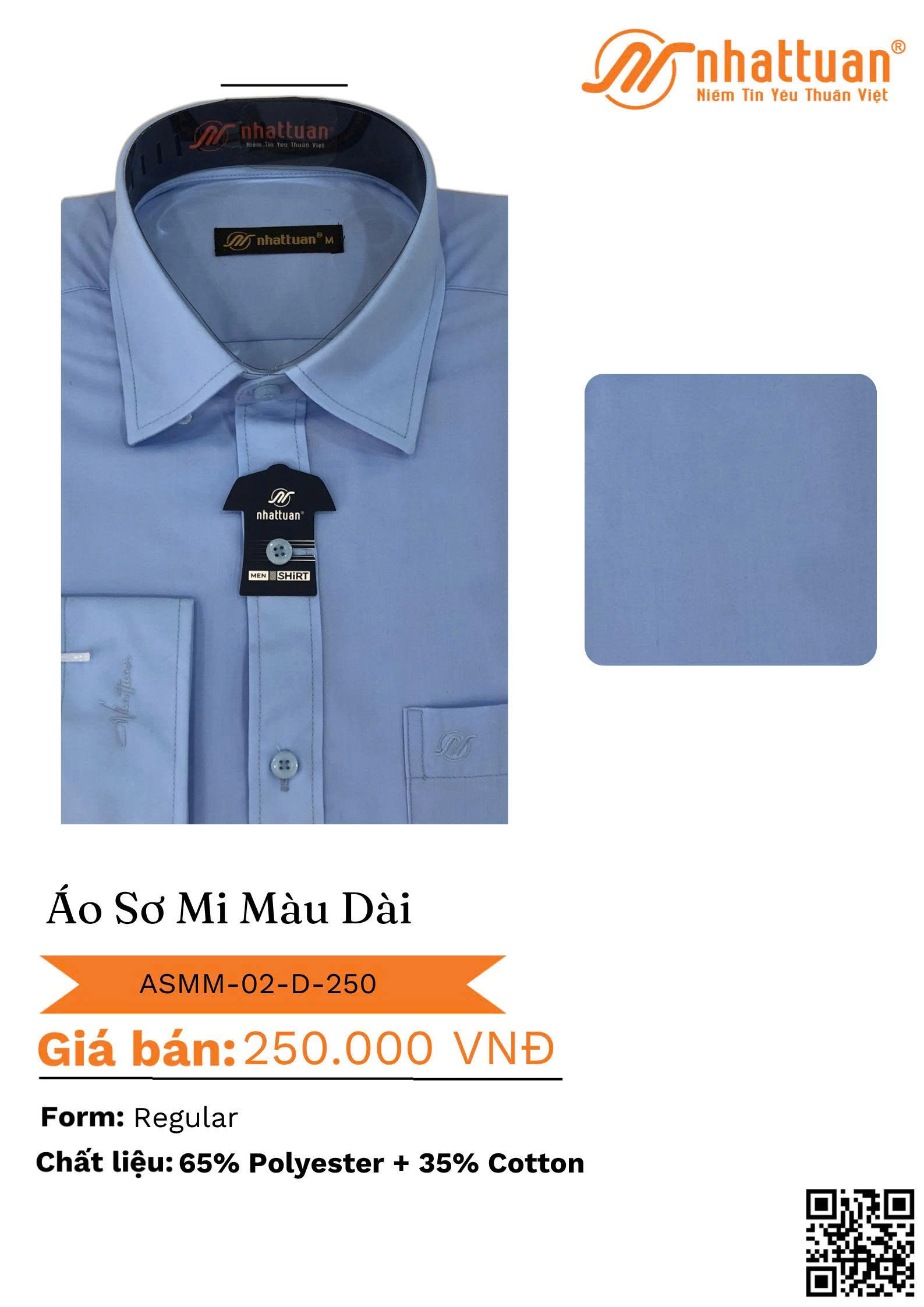 ÁO SƠ MI NAM TAY DÀI