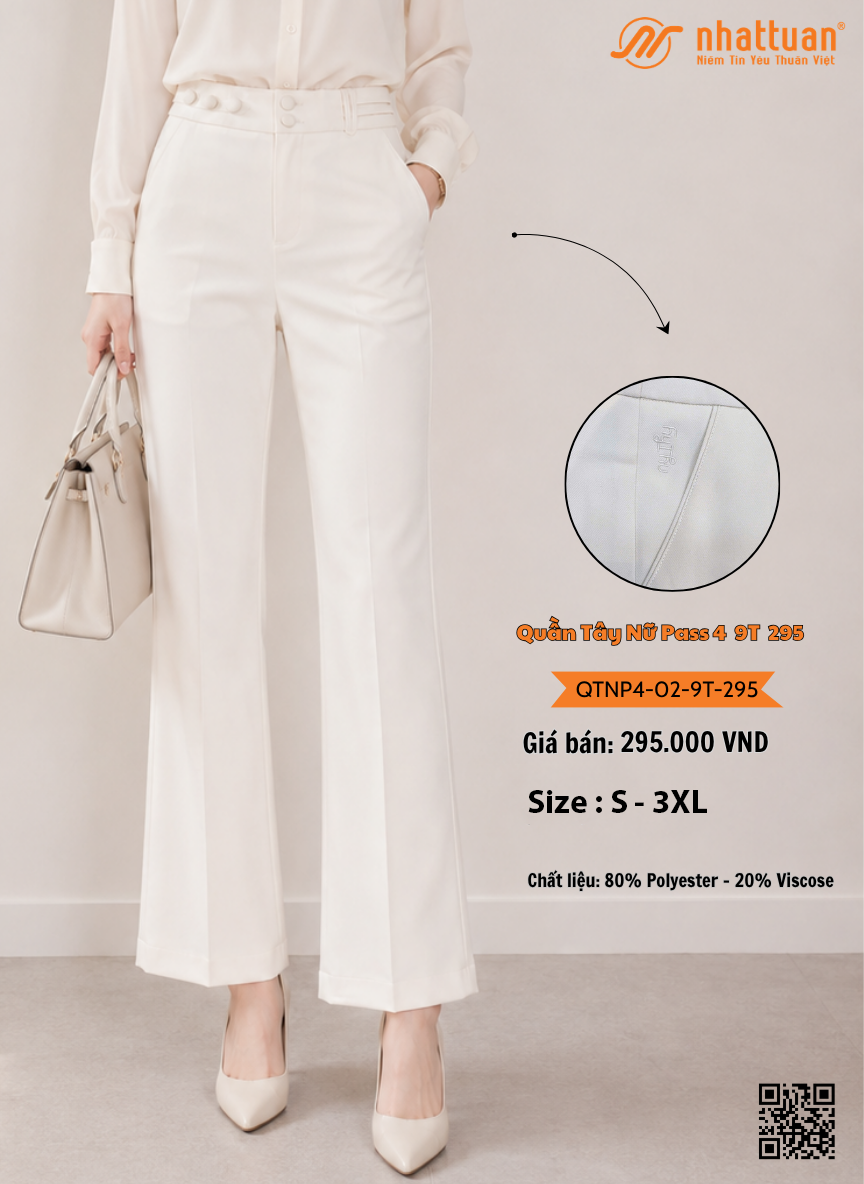 Quần Tây Nữ Pass 4-9T 295