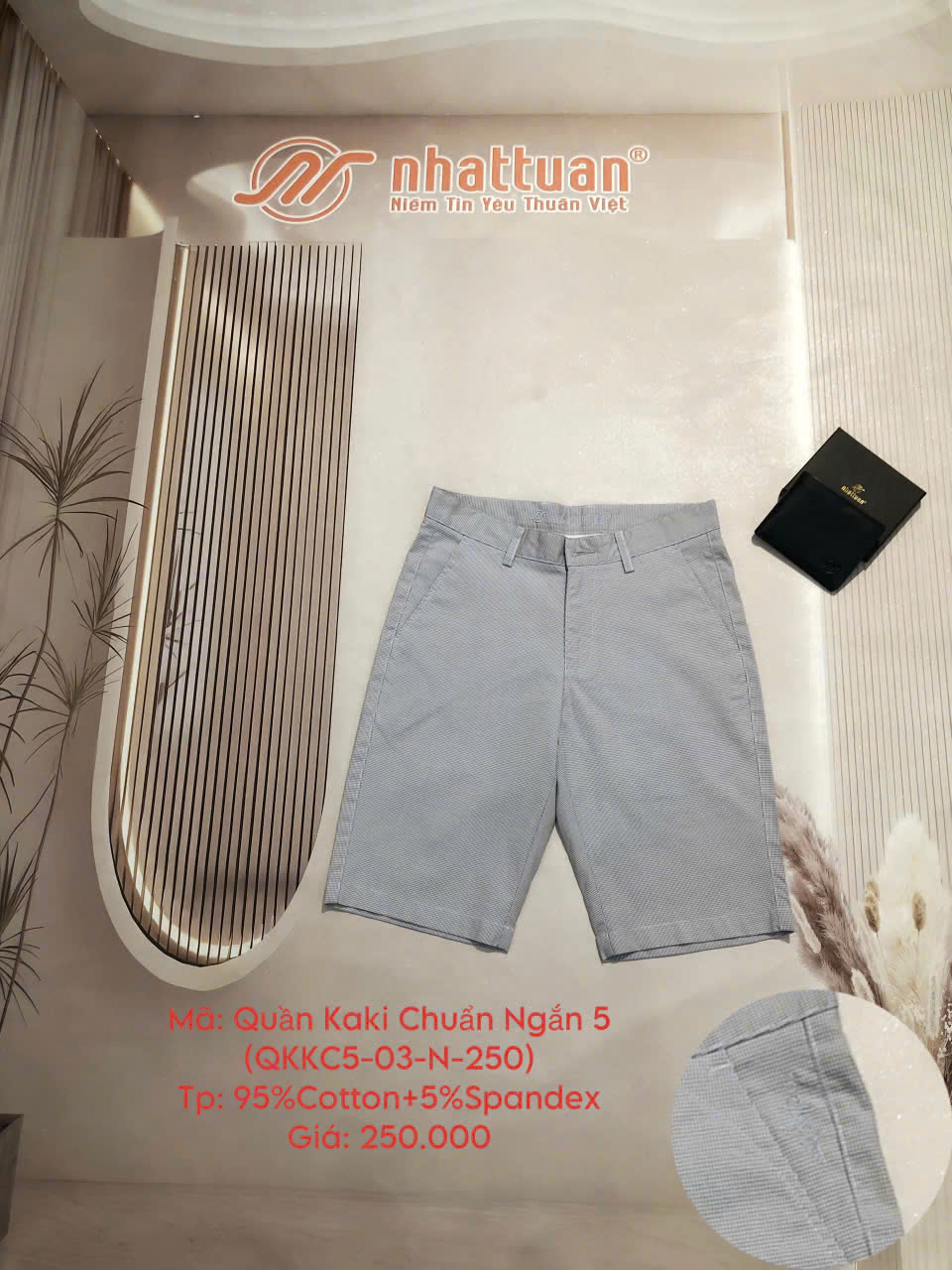 QUẦN KAKI NAM NGẮN