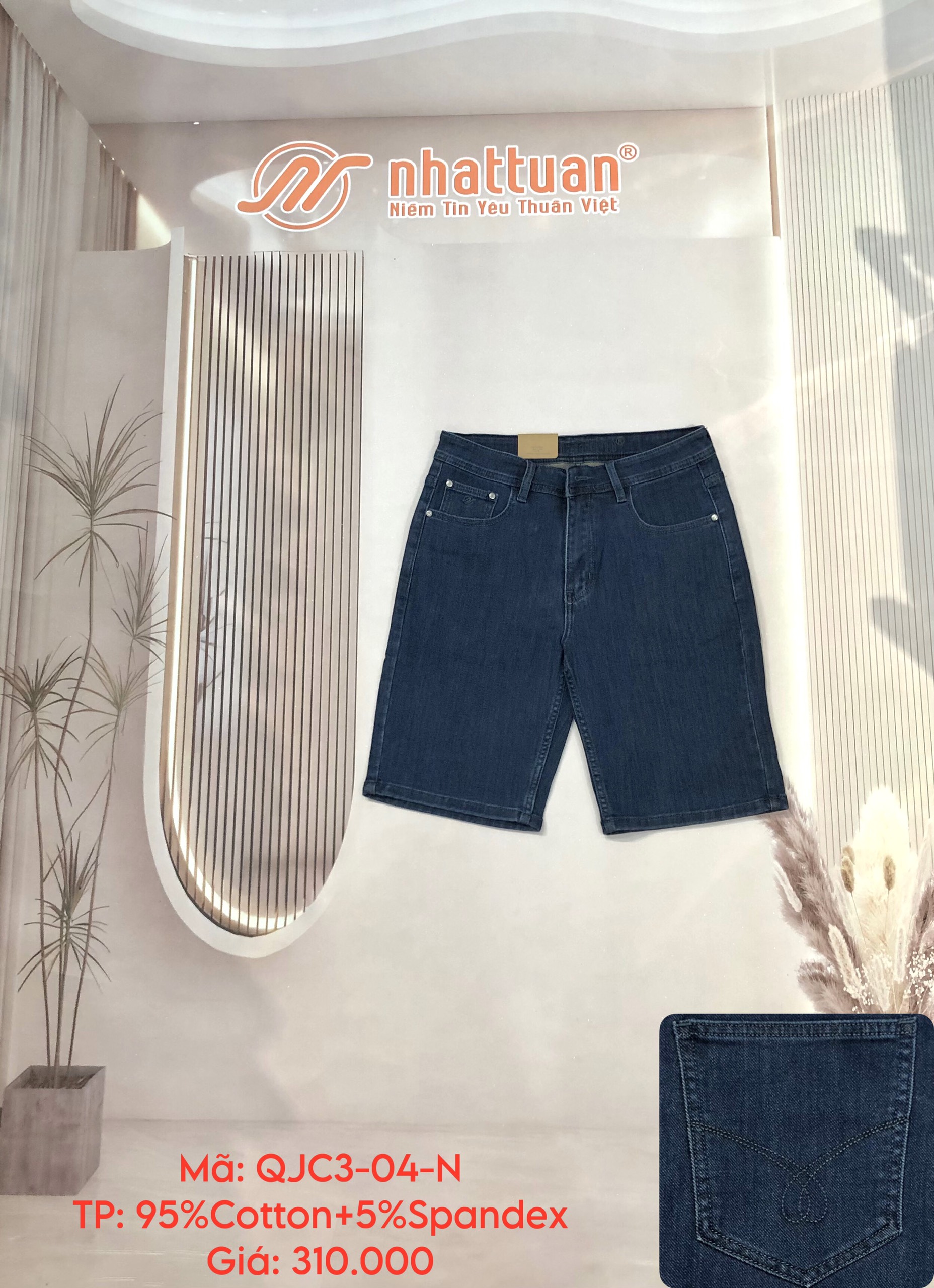 QUẦN SHORT JEAN NAM