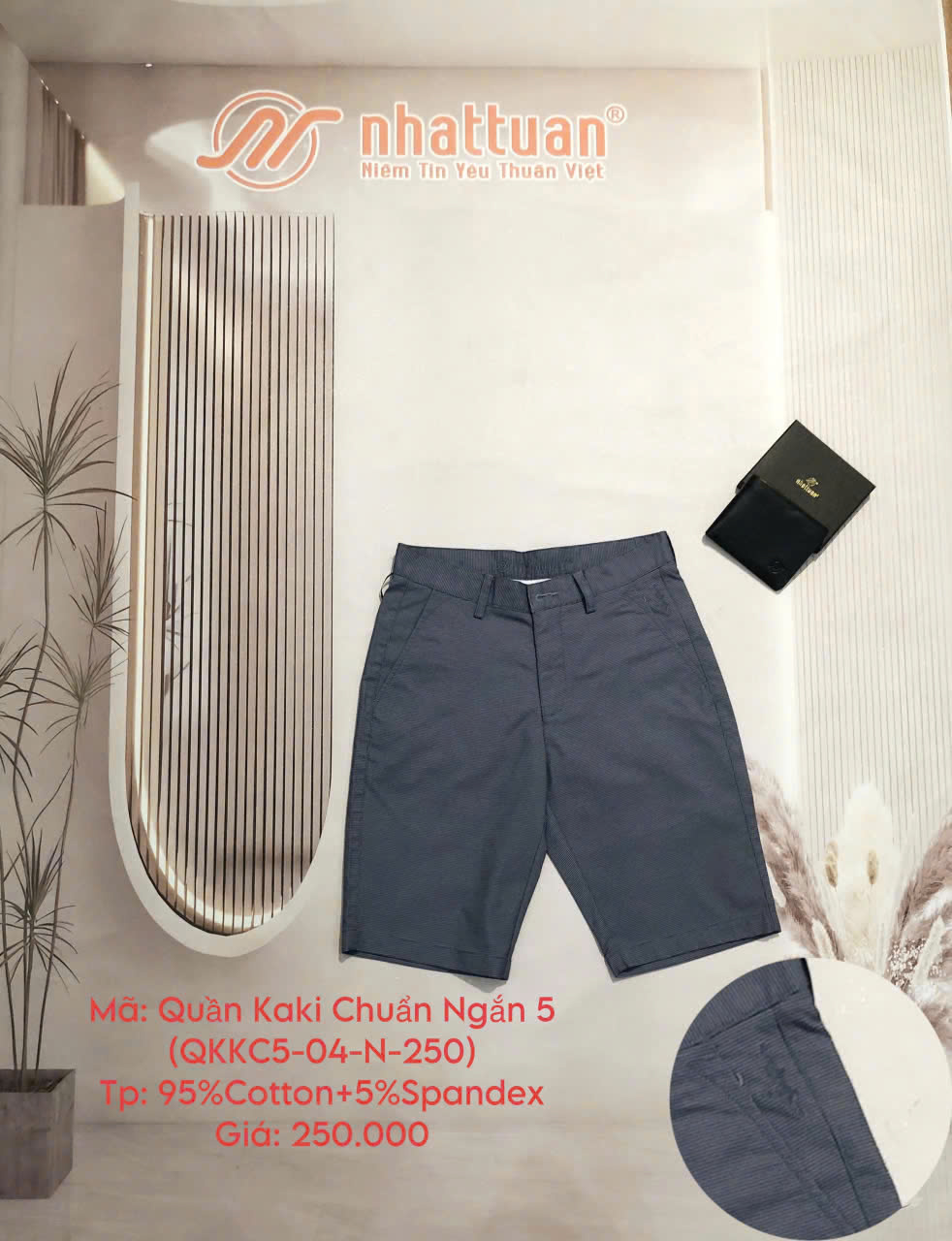 QUẦN KAKI NAM NGẮN