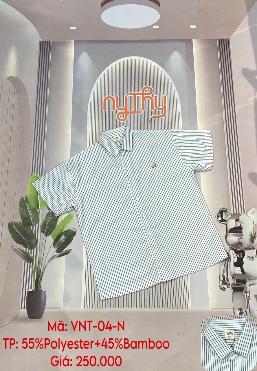 ÁO VẠT NGANG TAY NGẮN