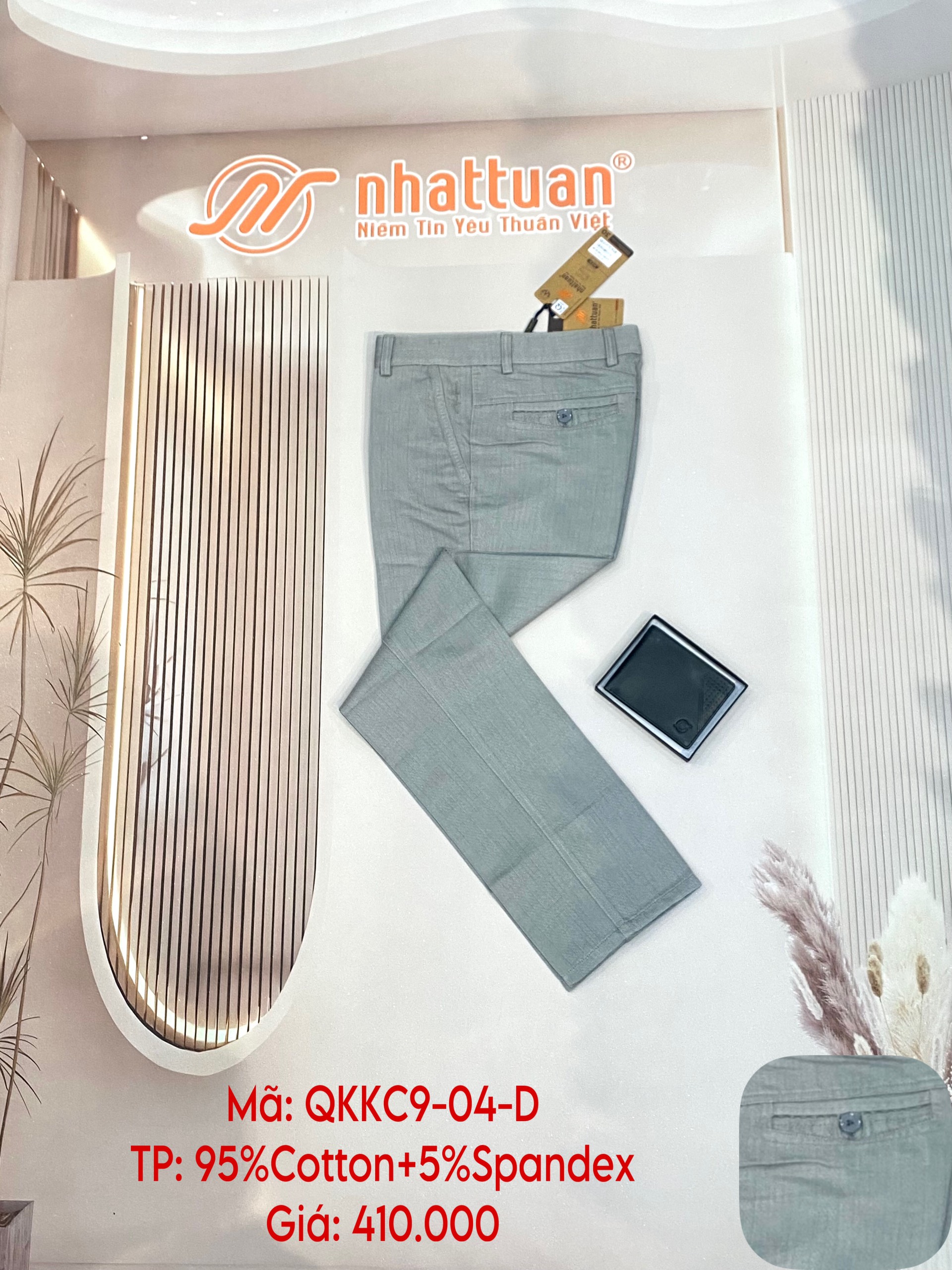 QUẦN KAKI NAM DÀI