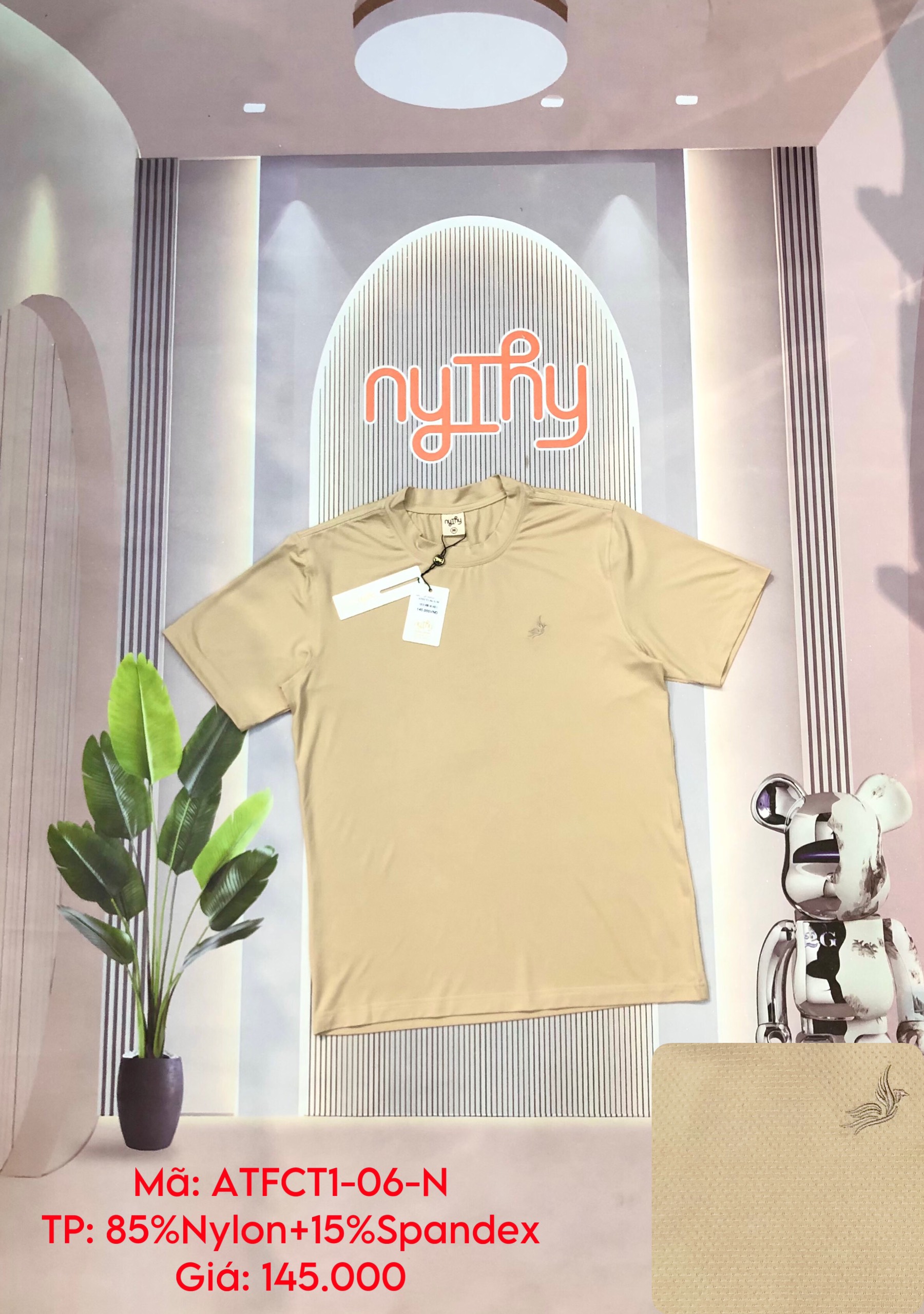 ÁO THUN NAM CỔ TRÒN