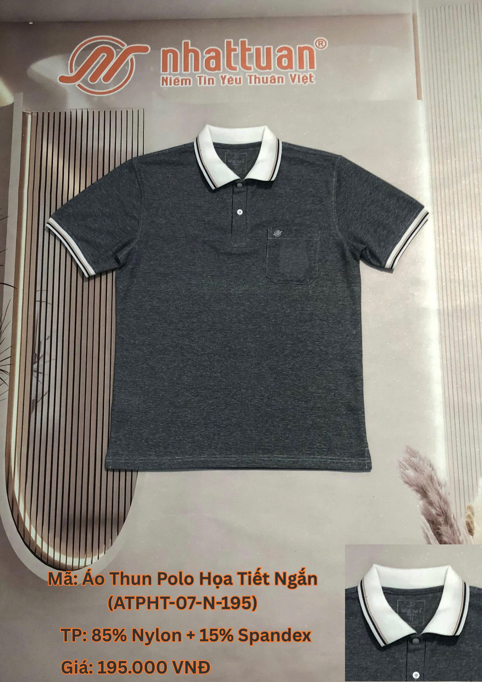 ÁO POLO NAM HỌA TIẾT