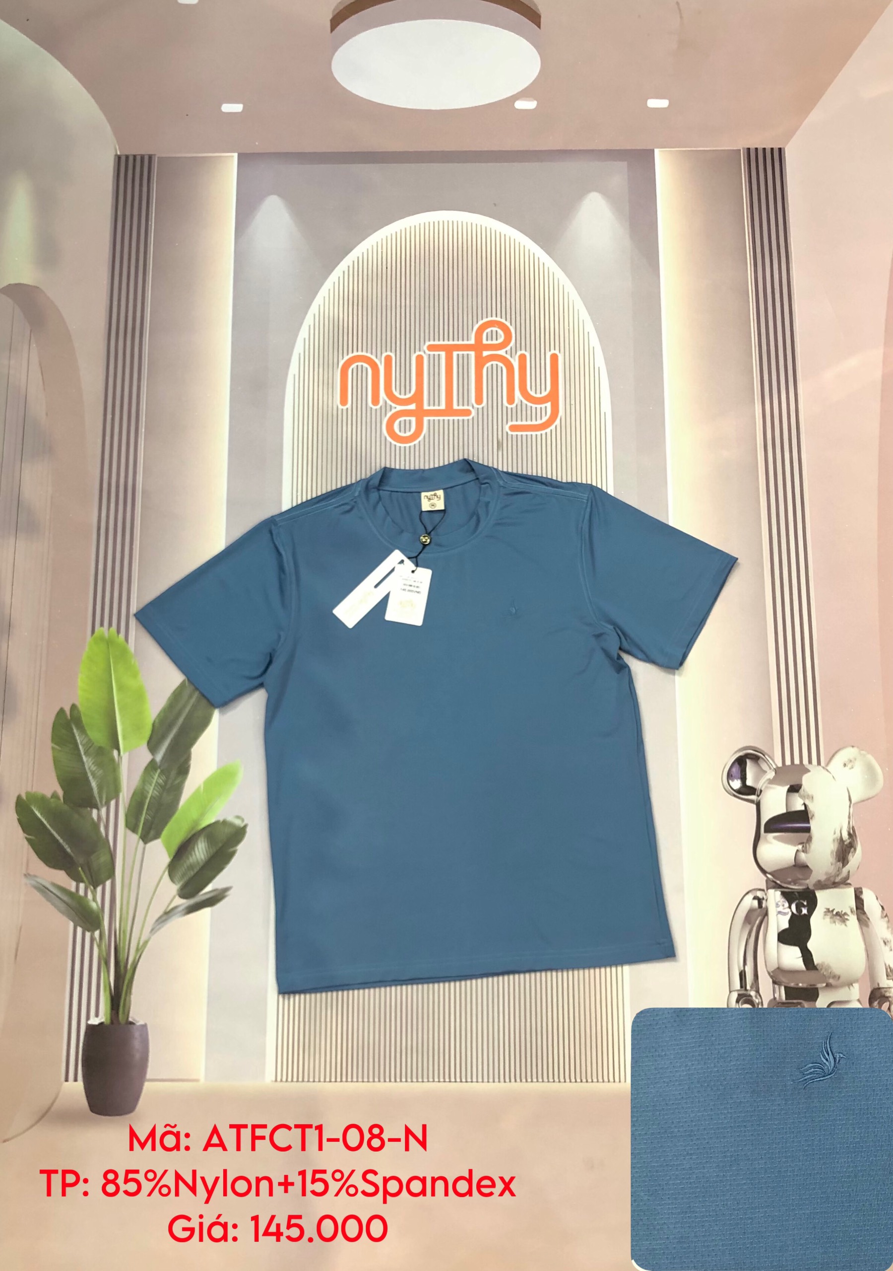 ÁO THUN NAM CỔ TRÒN