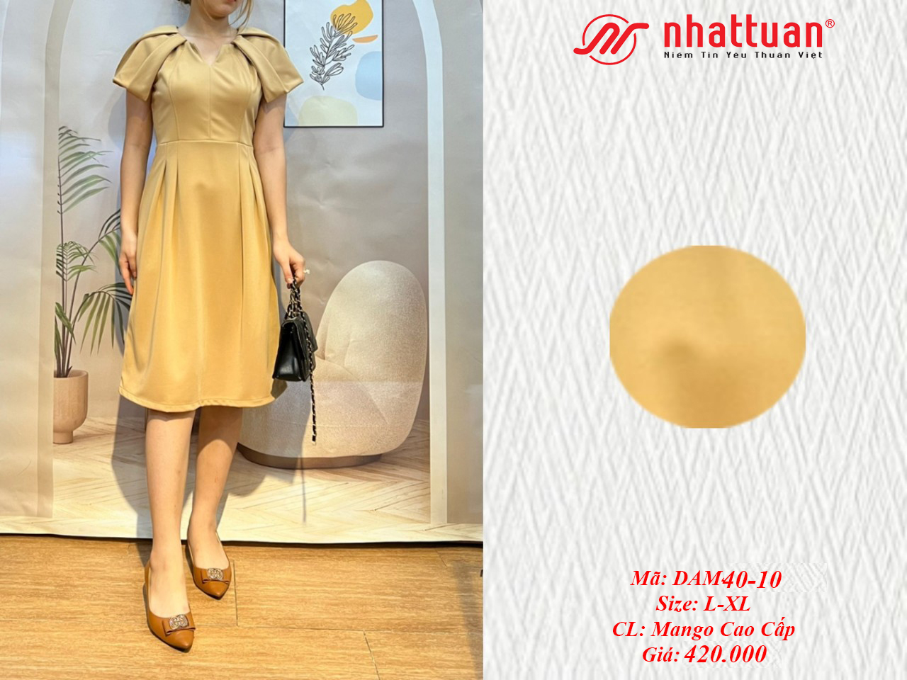 Đầm nữ đi chơi, dự tiệc, công sở ( kiểu 40 )