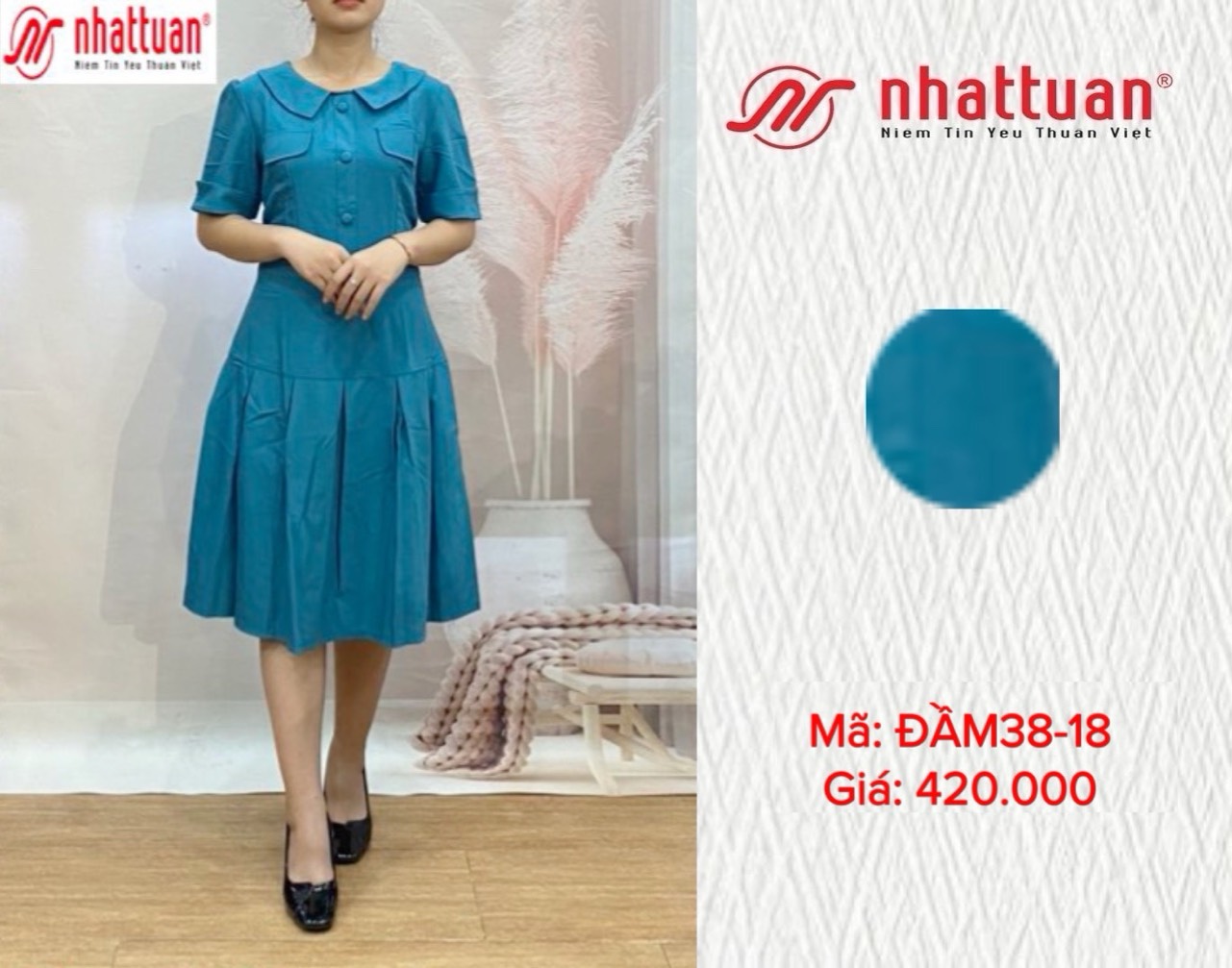 Đầm nữ đi chơi, dự tiệc, công sở ( kiểu 38 )
