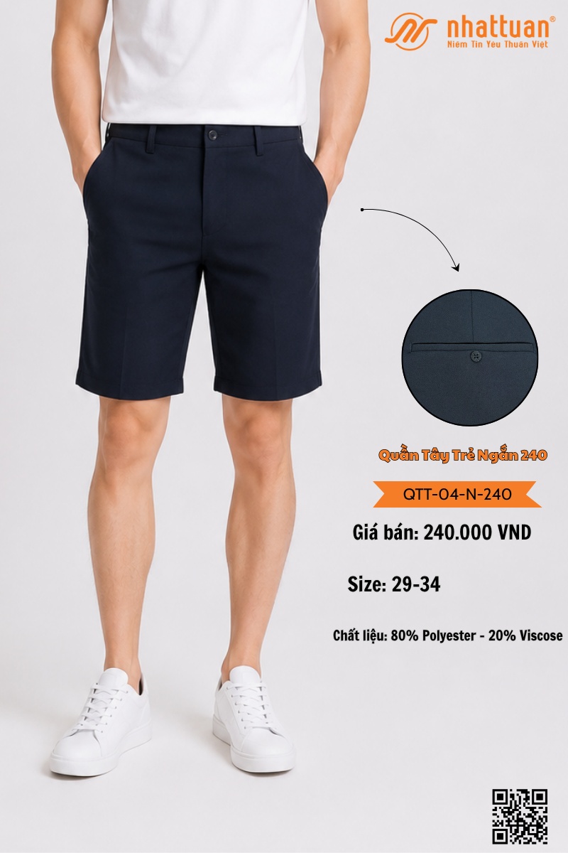 Quần Tây Trẻ Ngắn 240.
