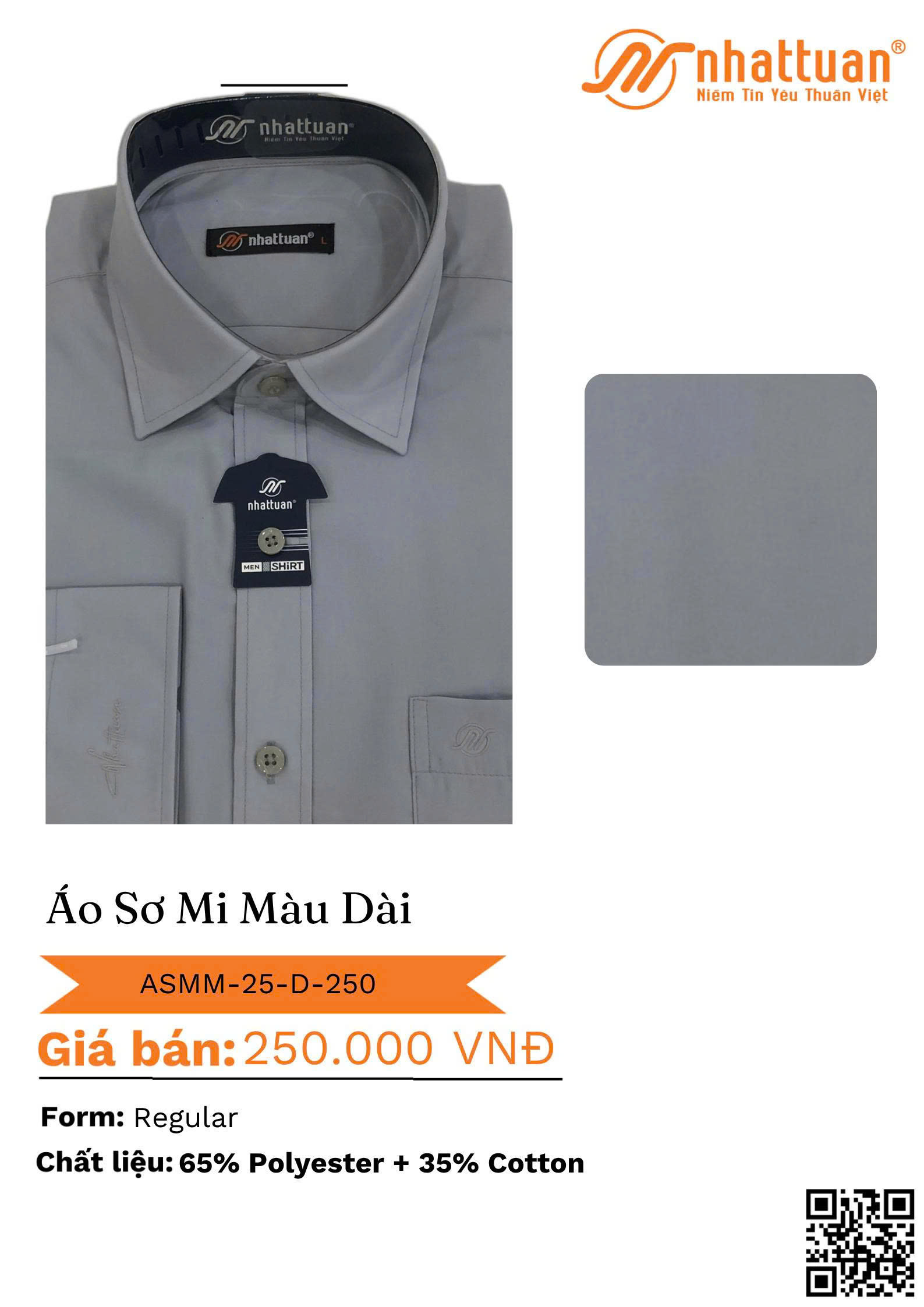 ÁO SƠ MI NAM TAY DÀI