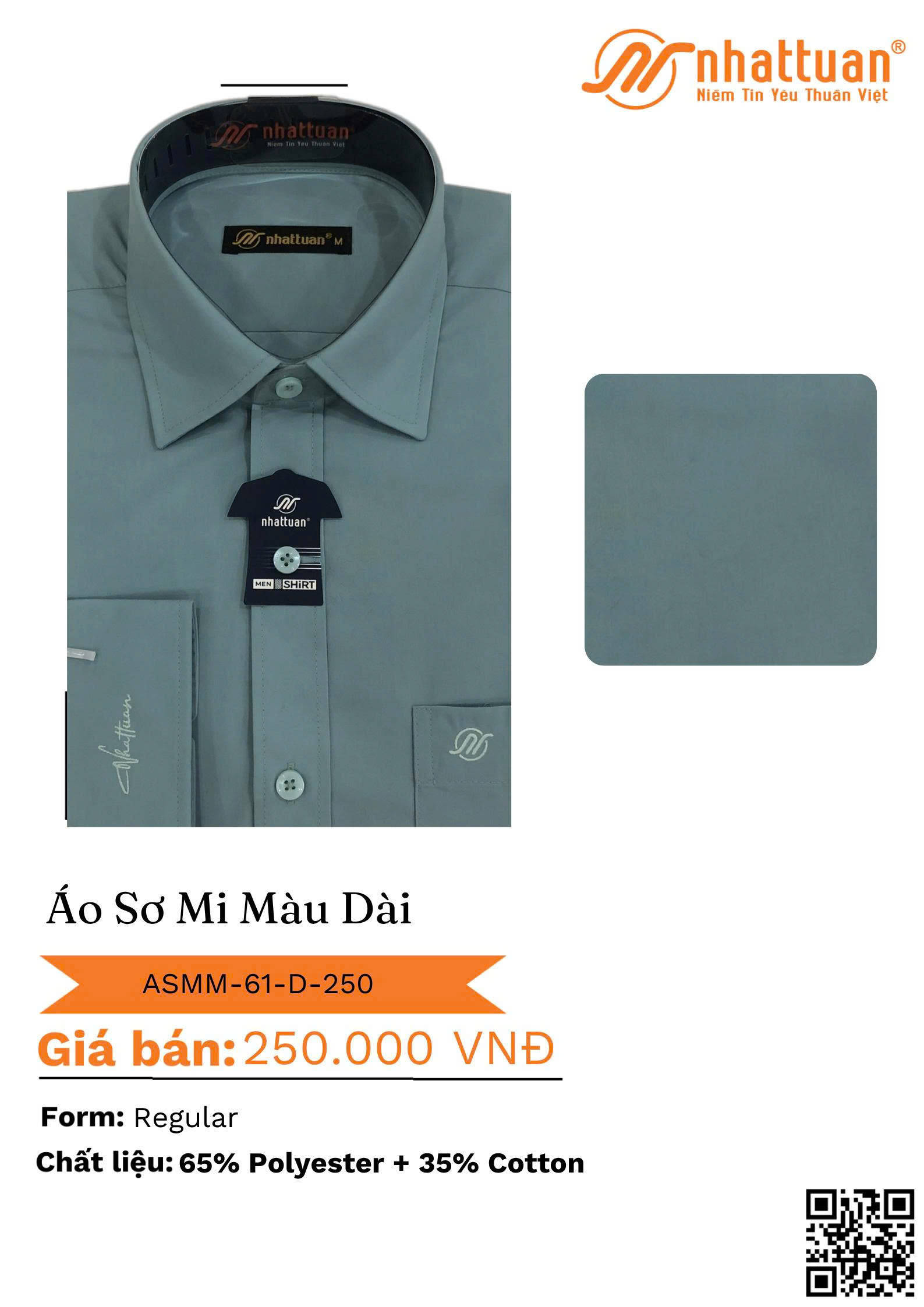 ÁO SƠ MI NAM TAY DÀI