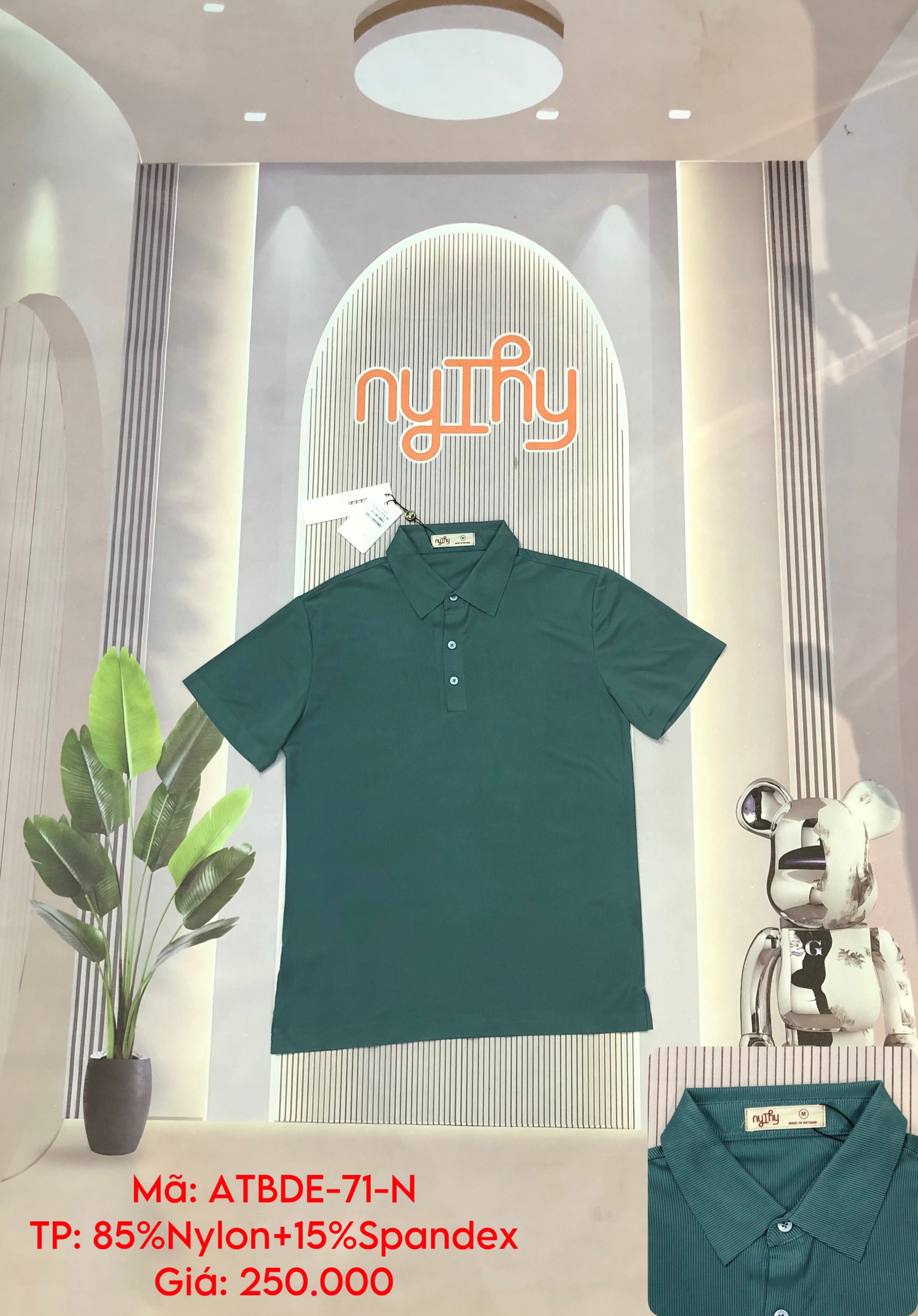 ÁO POLO BODY TAY NGẮN