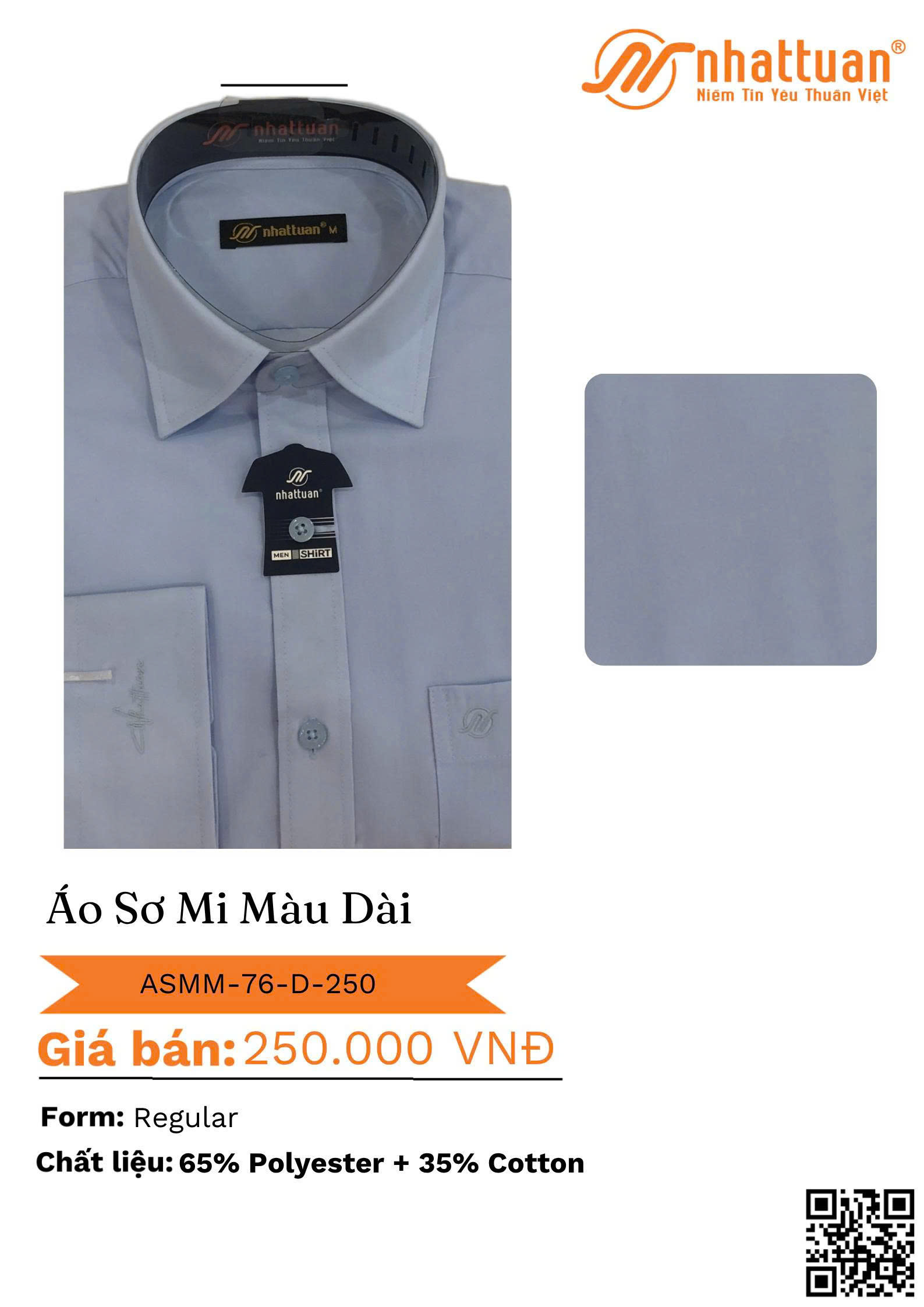 ÁO SƠ MI NAM TAY DÀI