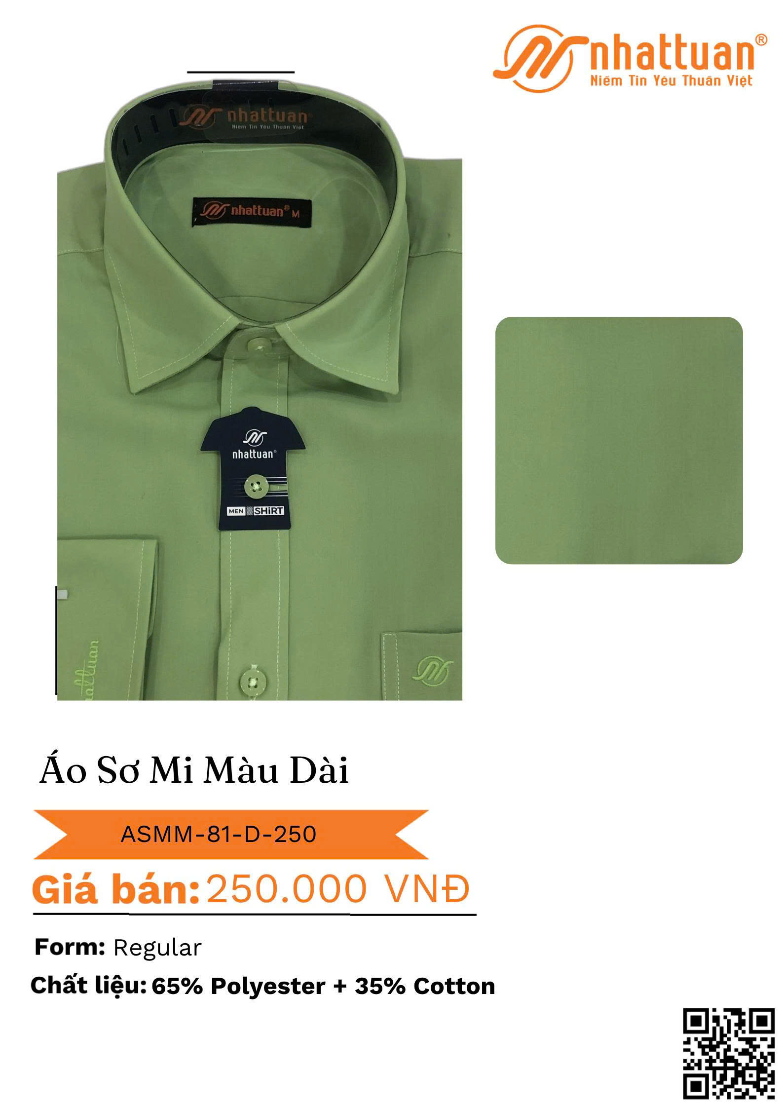 ÁO SƠ MI NAM TAY DÀI