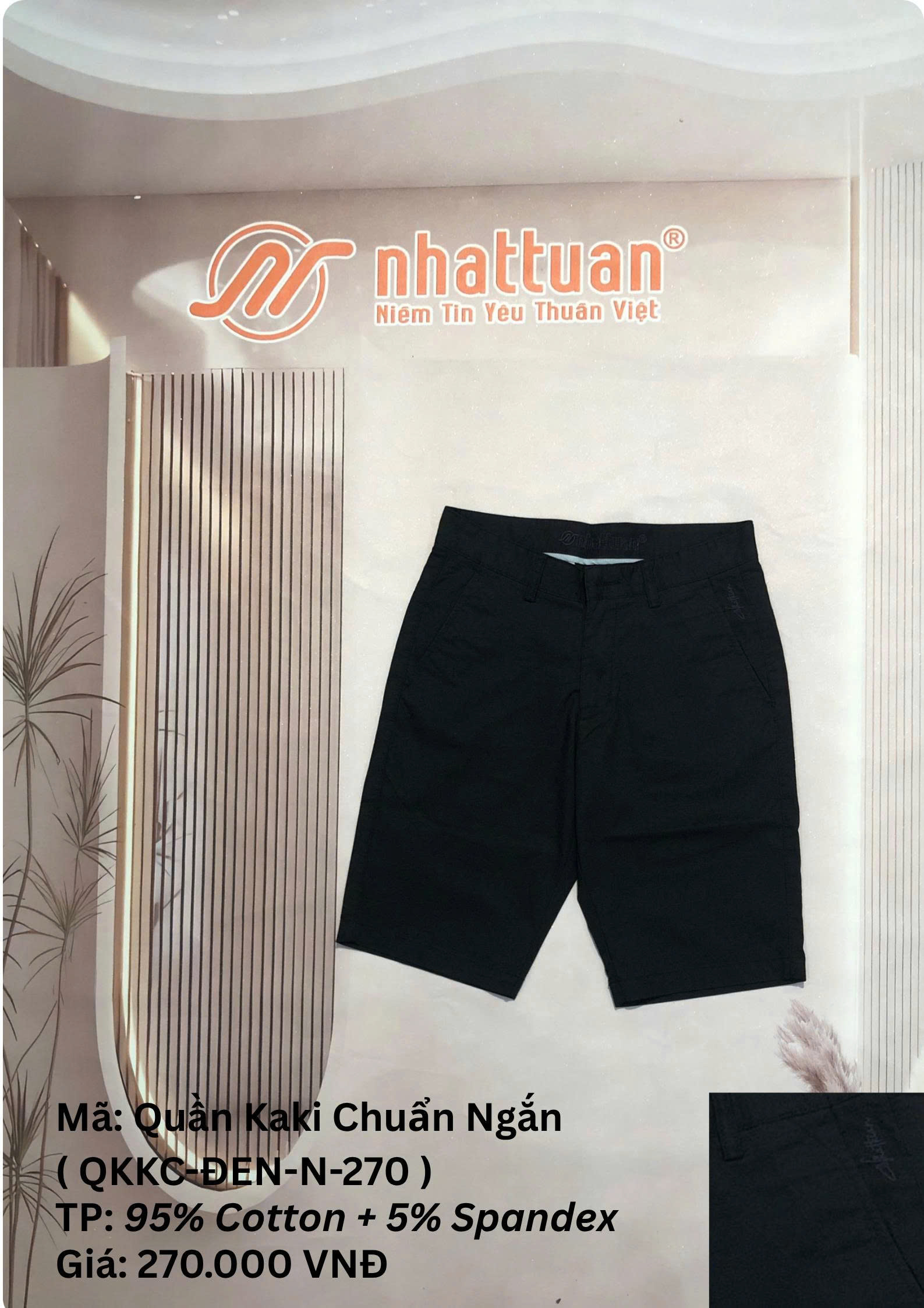 QUẦN KAKI CHUẨN NGẮN