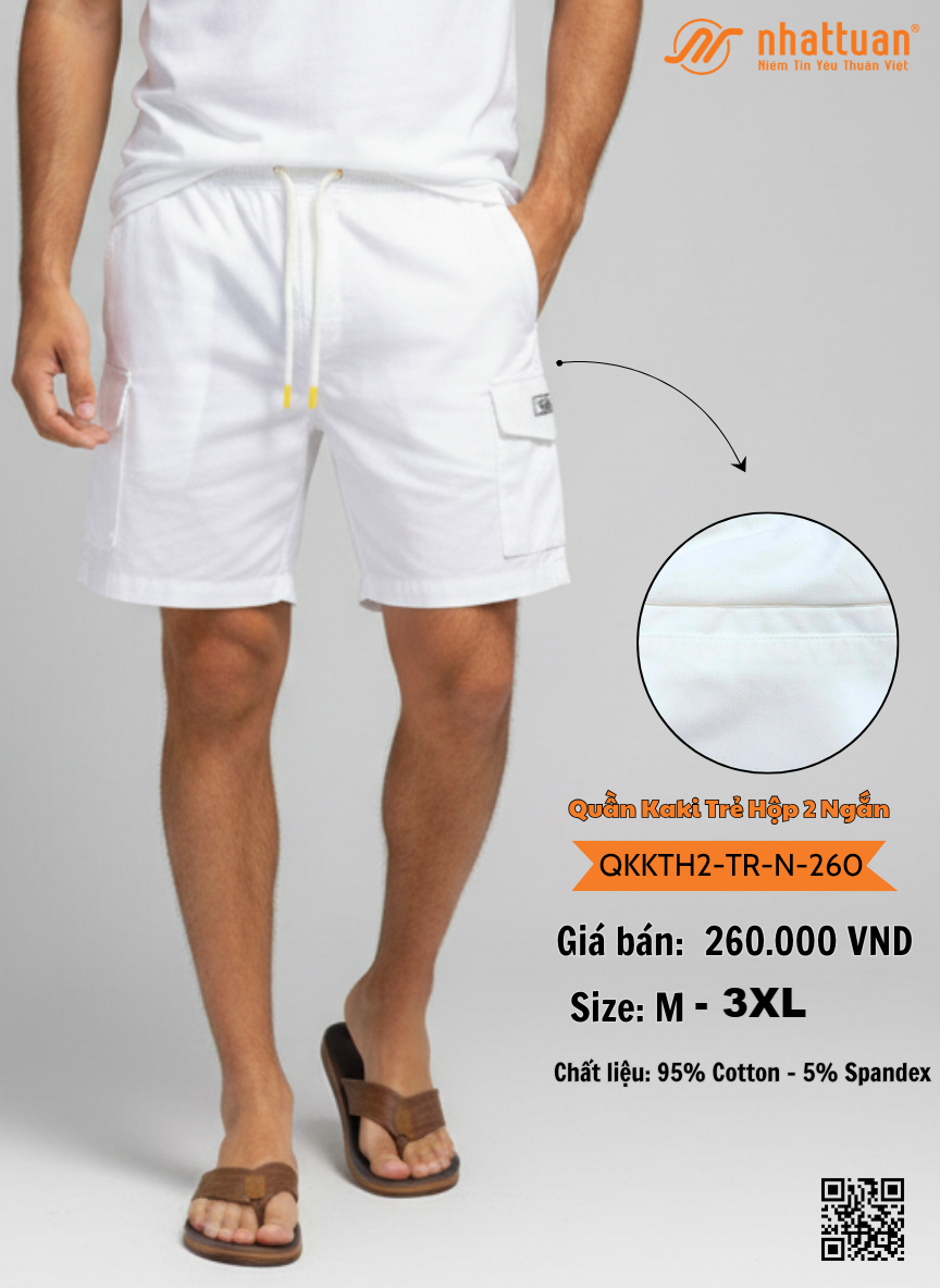 Quần Kaki Trẻ Hộp 2 Ngắn 270.