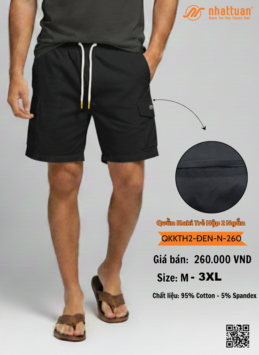 Quần Kaki Trẻ Hộp 2 Ngắn 270.