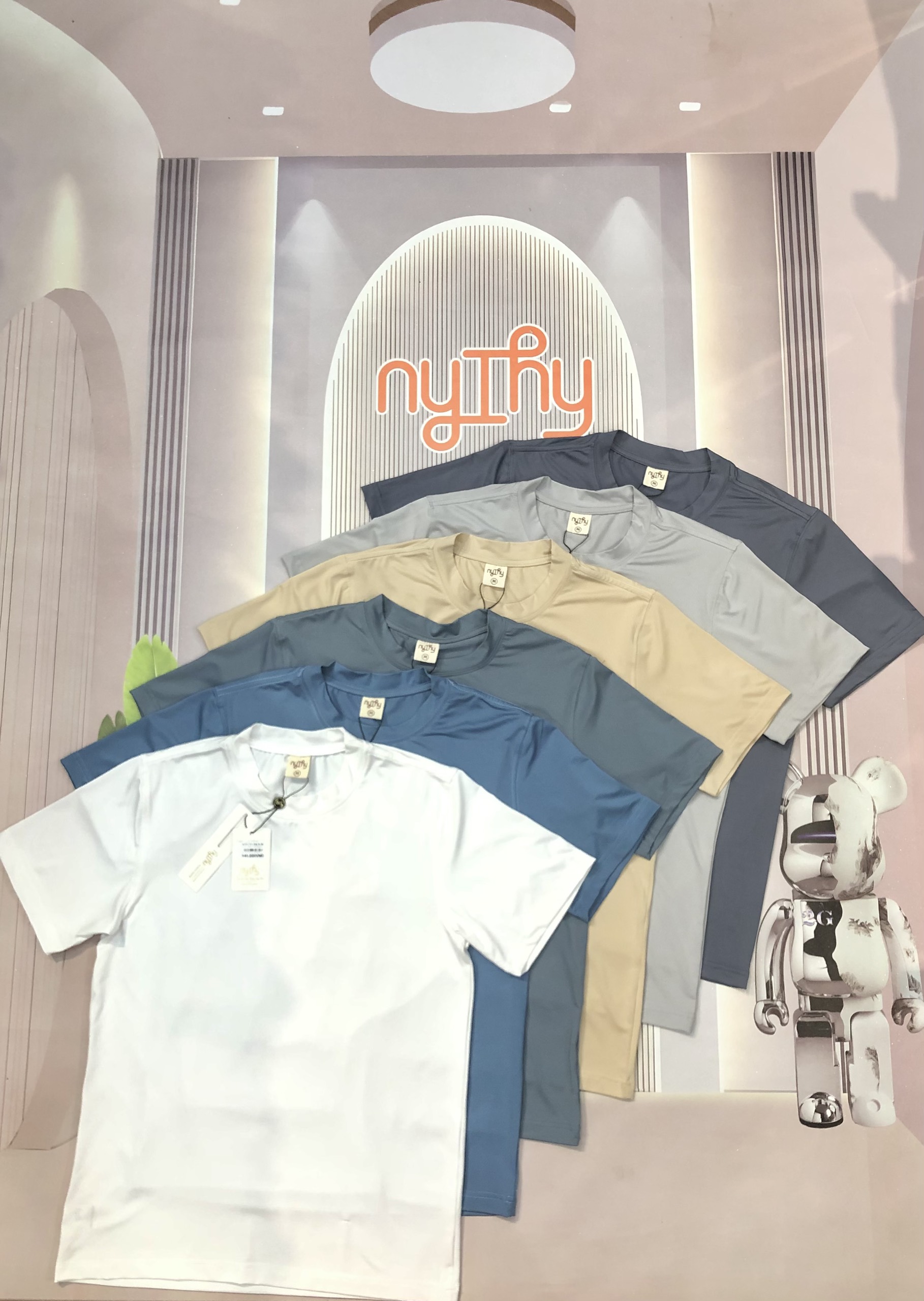 ÁO THUN NAM CỔ TRÒN