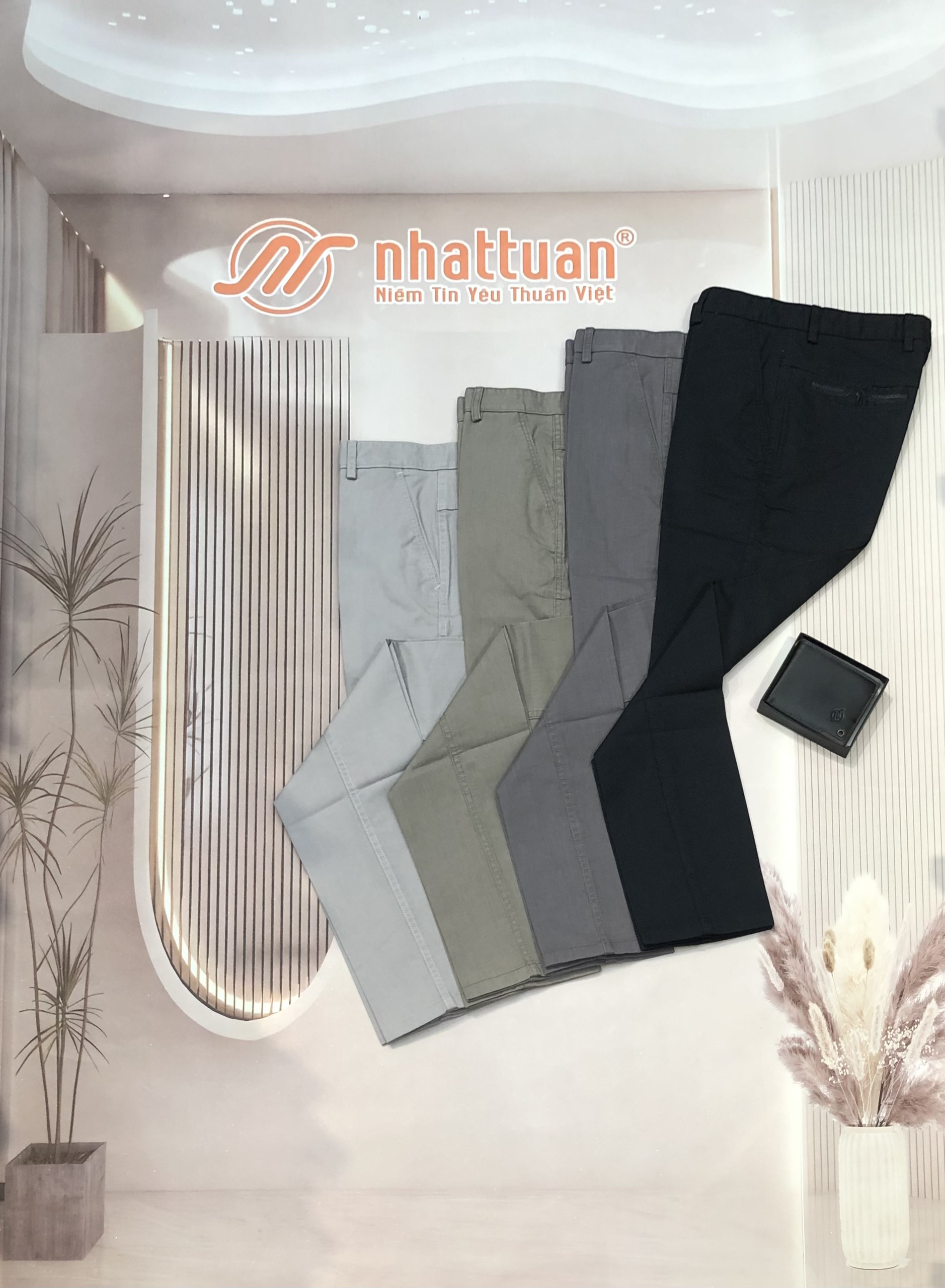 QUẦN KAKI NAM CHUẨN DÀI