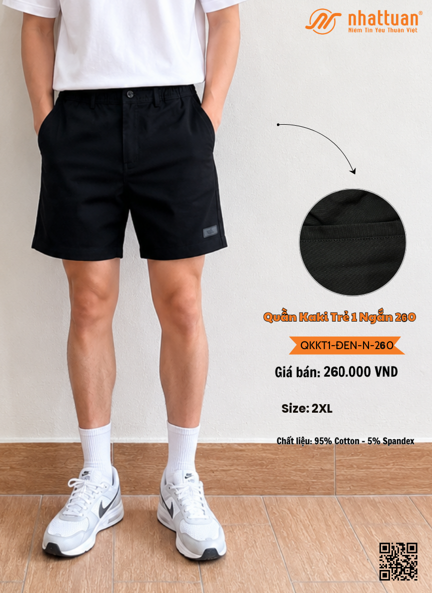 Quần Kaki Trẻ 1 - Ngắn 260.