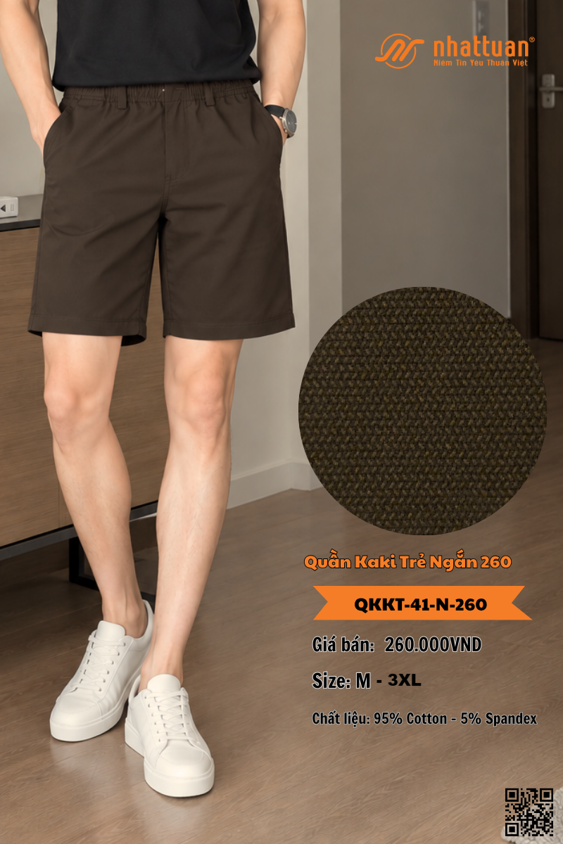 Quần Kaki Trẻ Ngắn 260.