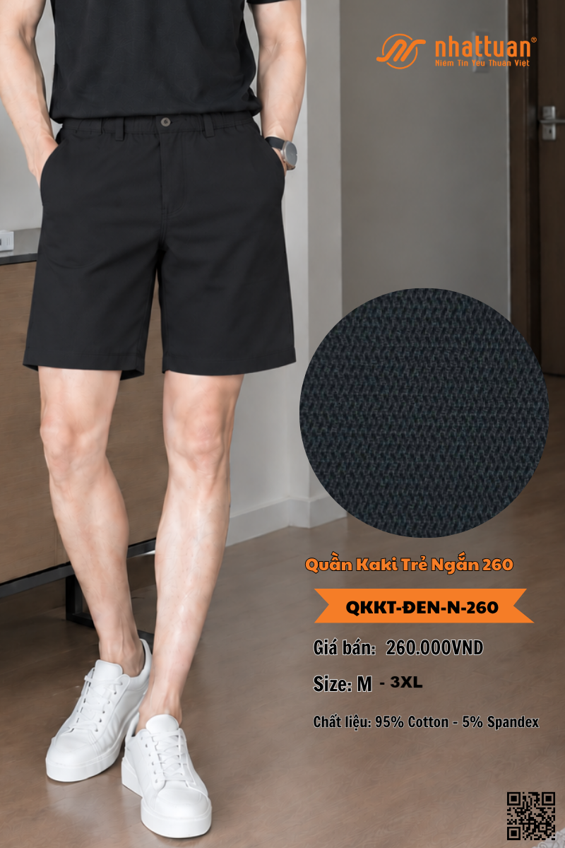 Quần Kaki Trẻ Ngắn 260.