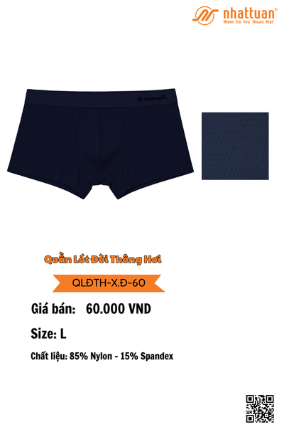 Quần Lót Đùi Thông Hơi 60