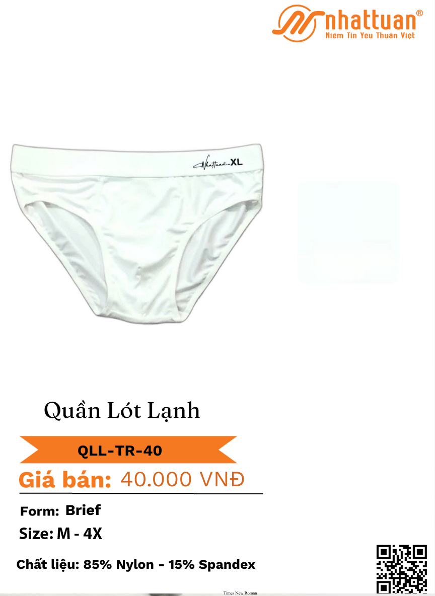 Quần lót lạnh 40*