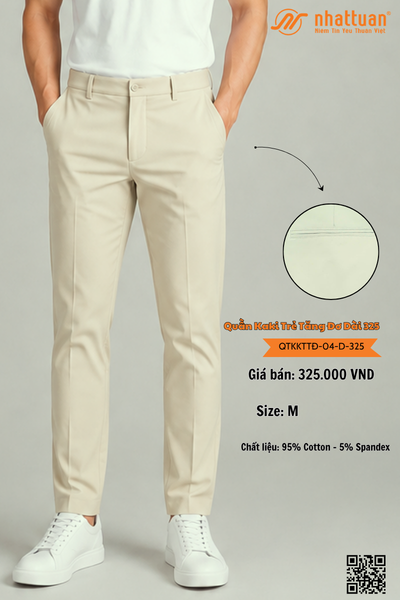Quần Kaki Trẻ Tăng Đơ 04 Dài 325*