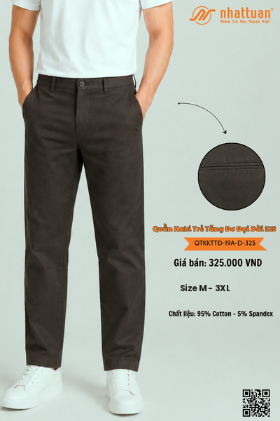 Quần Kaki Trẻ Tăng Đơ Dài 325