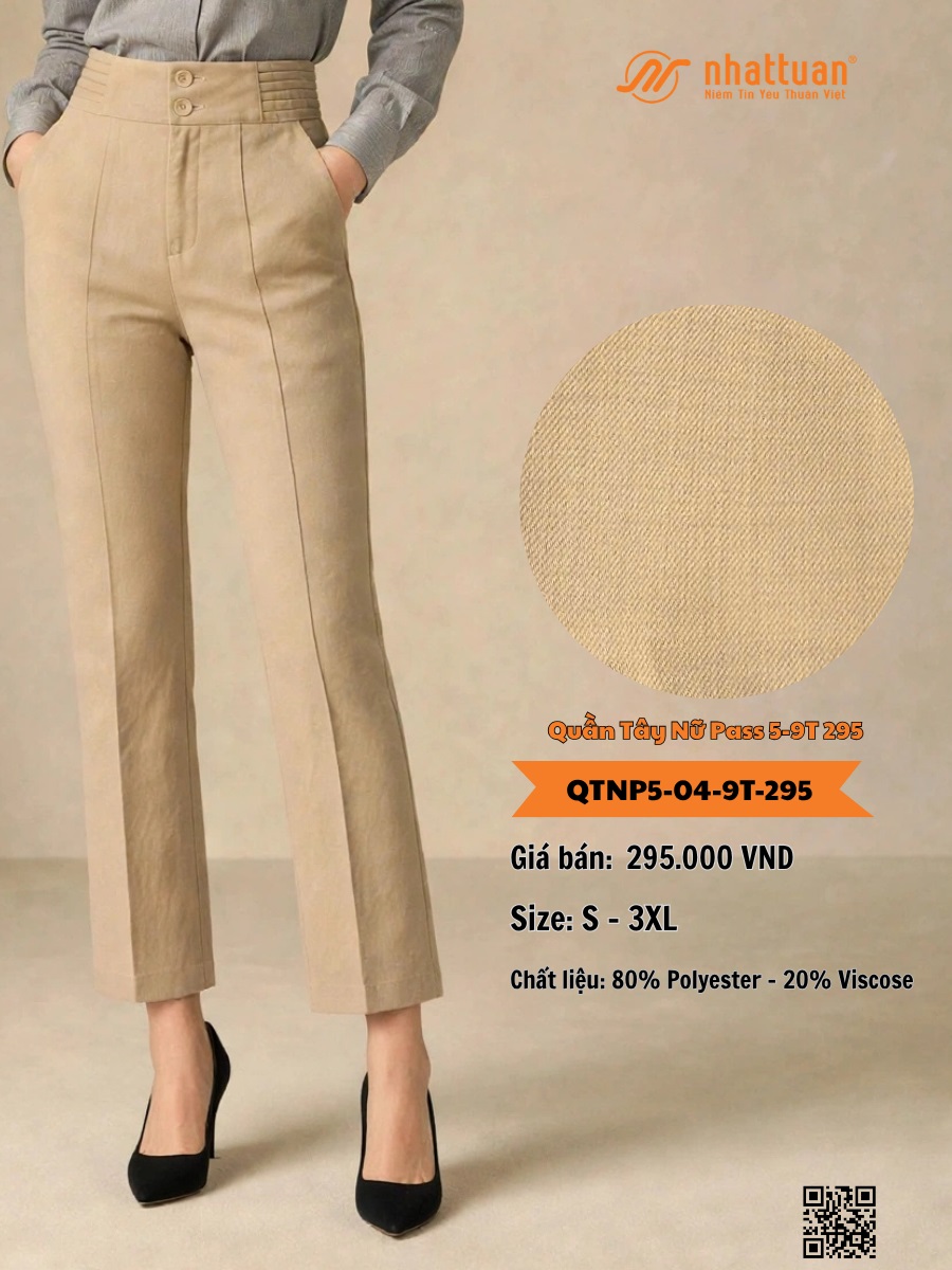 Quần Tây Nữ Pass 5-9T 295.