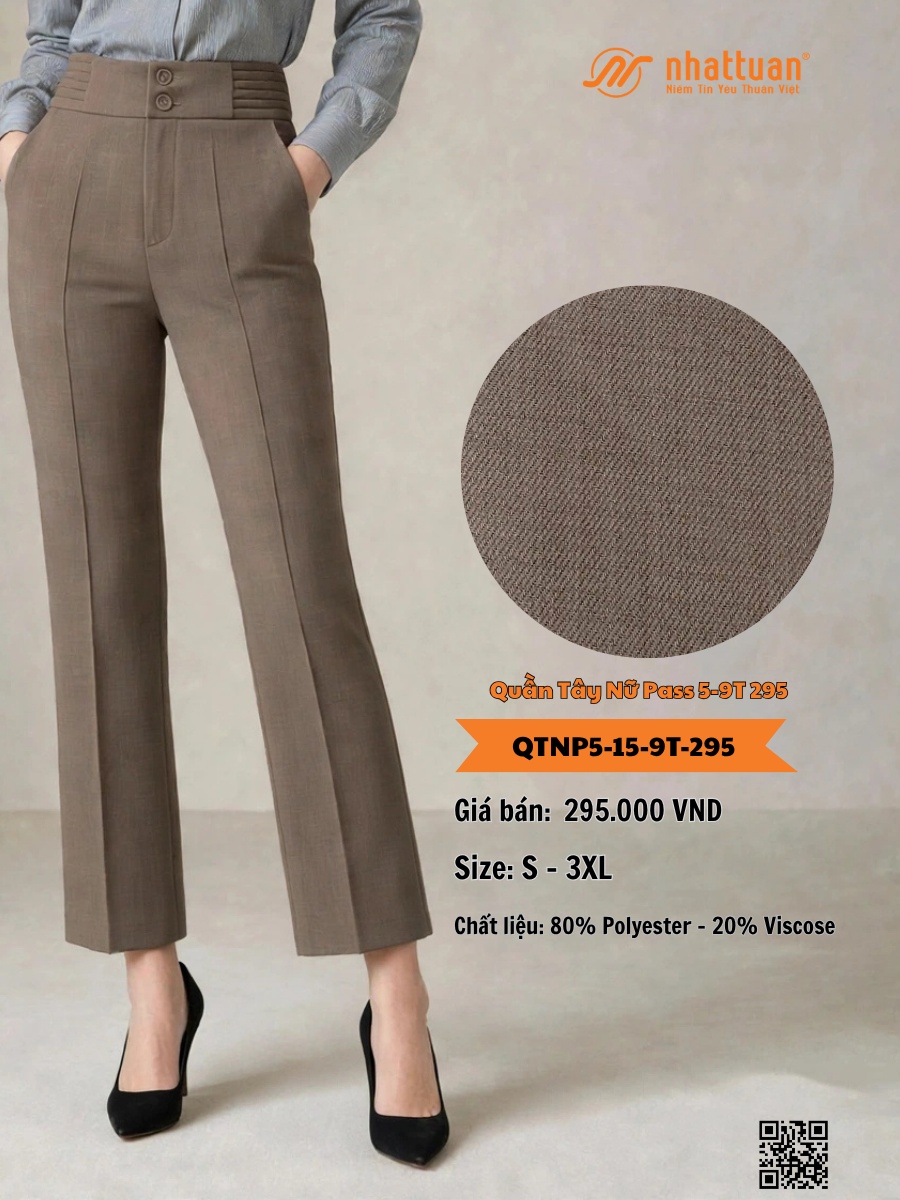 Quần Tây Nữ Pass 5-9T 295.
