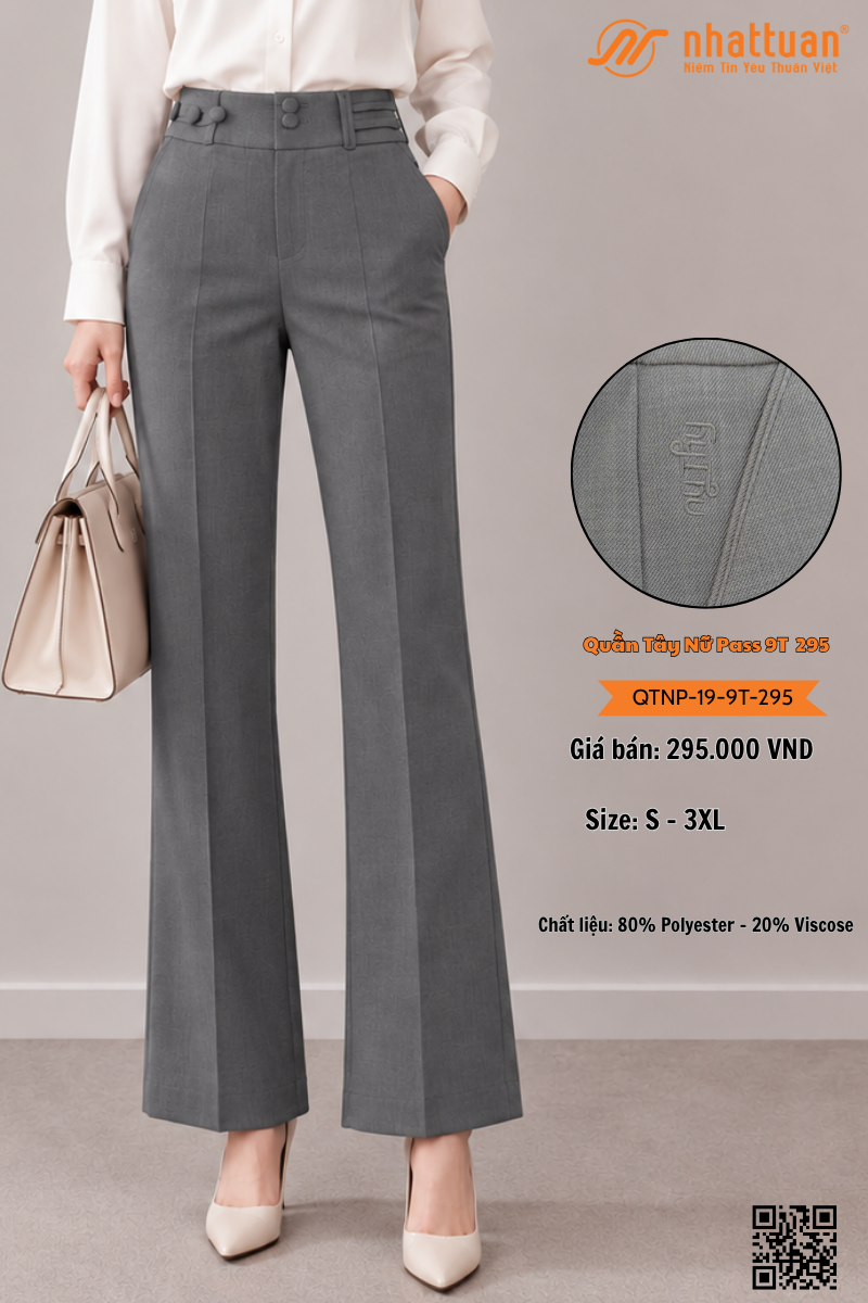 Quần Tây Nữ Pass-9T-295