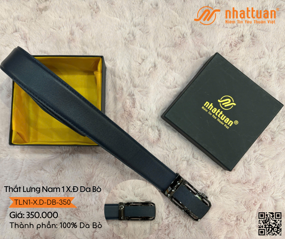 Thắt Lưng Nam 1 X.Đ Da Bò 350