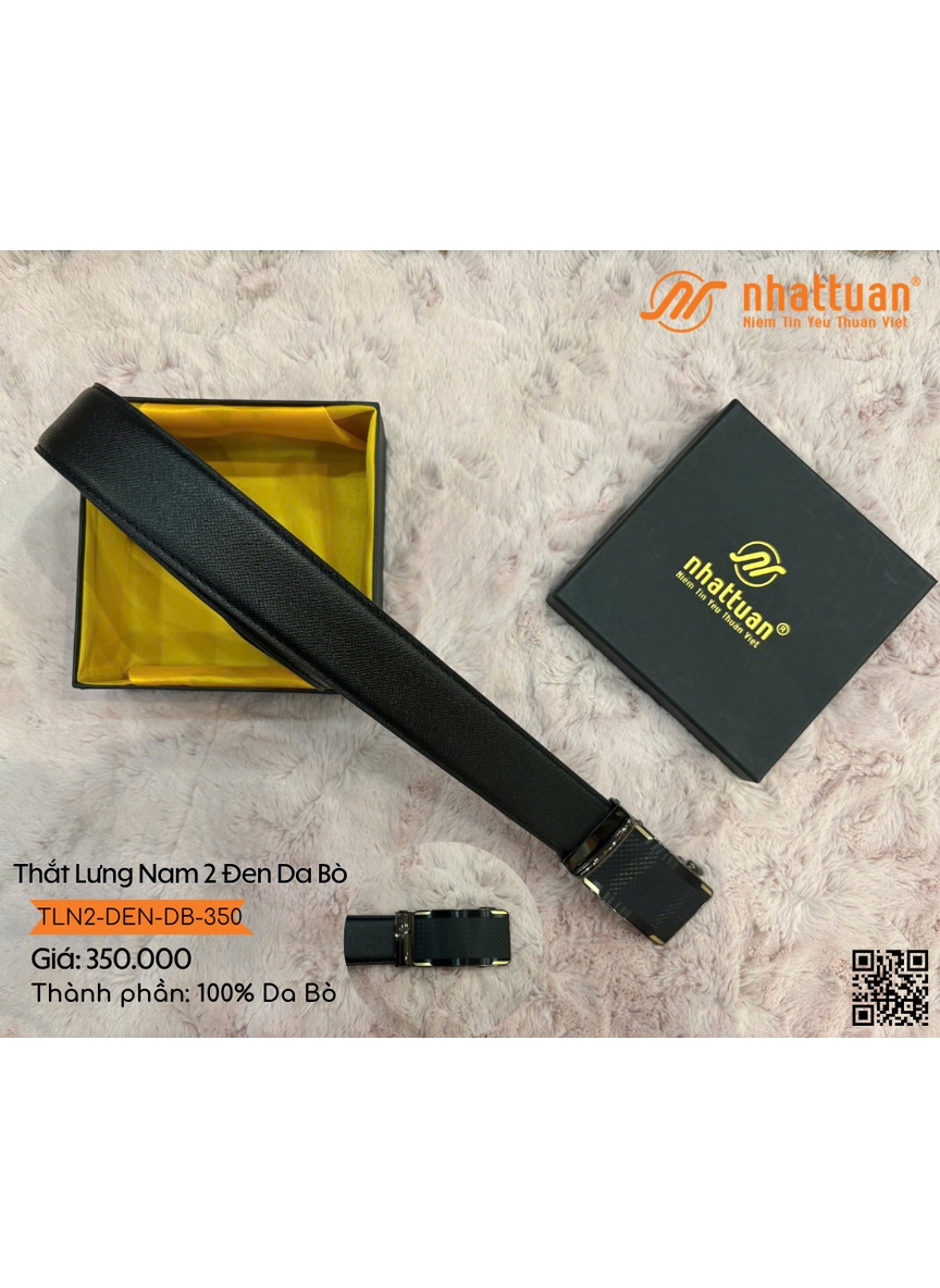 Thắt Lưng Nam 2 Da Bò 350