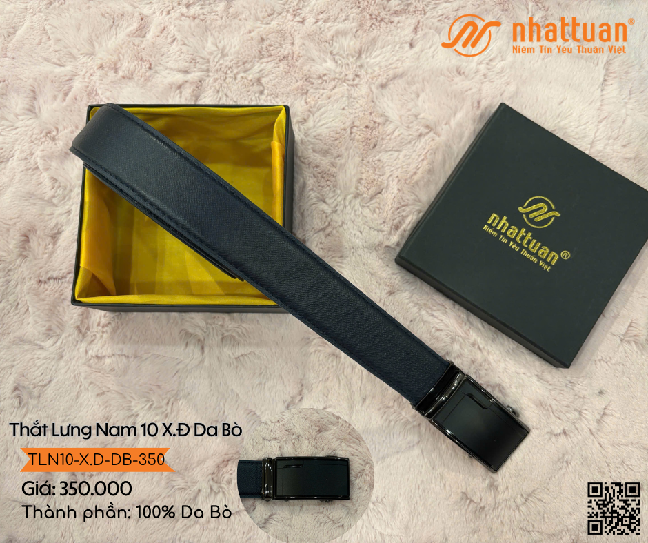 Thắt Lưng Nam 10 X.Đ Da Bò 350