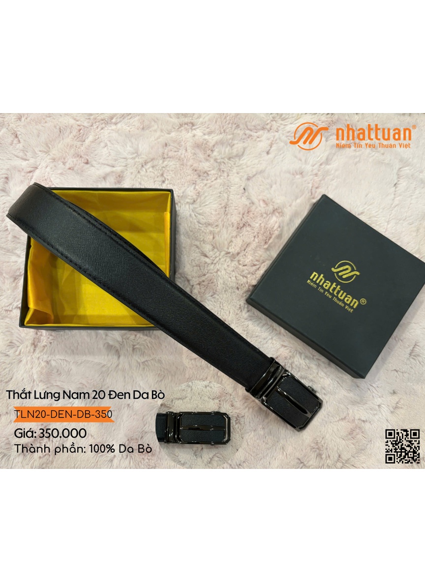 Thắt Lưng Nam 20 Da Bò 350