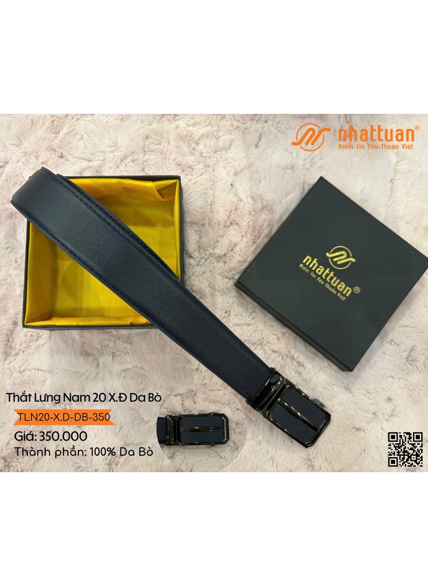 Thắt Lưng Nam 20 Da Bò 350